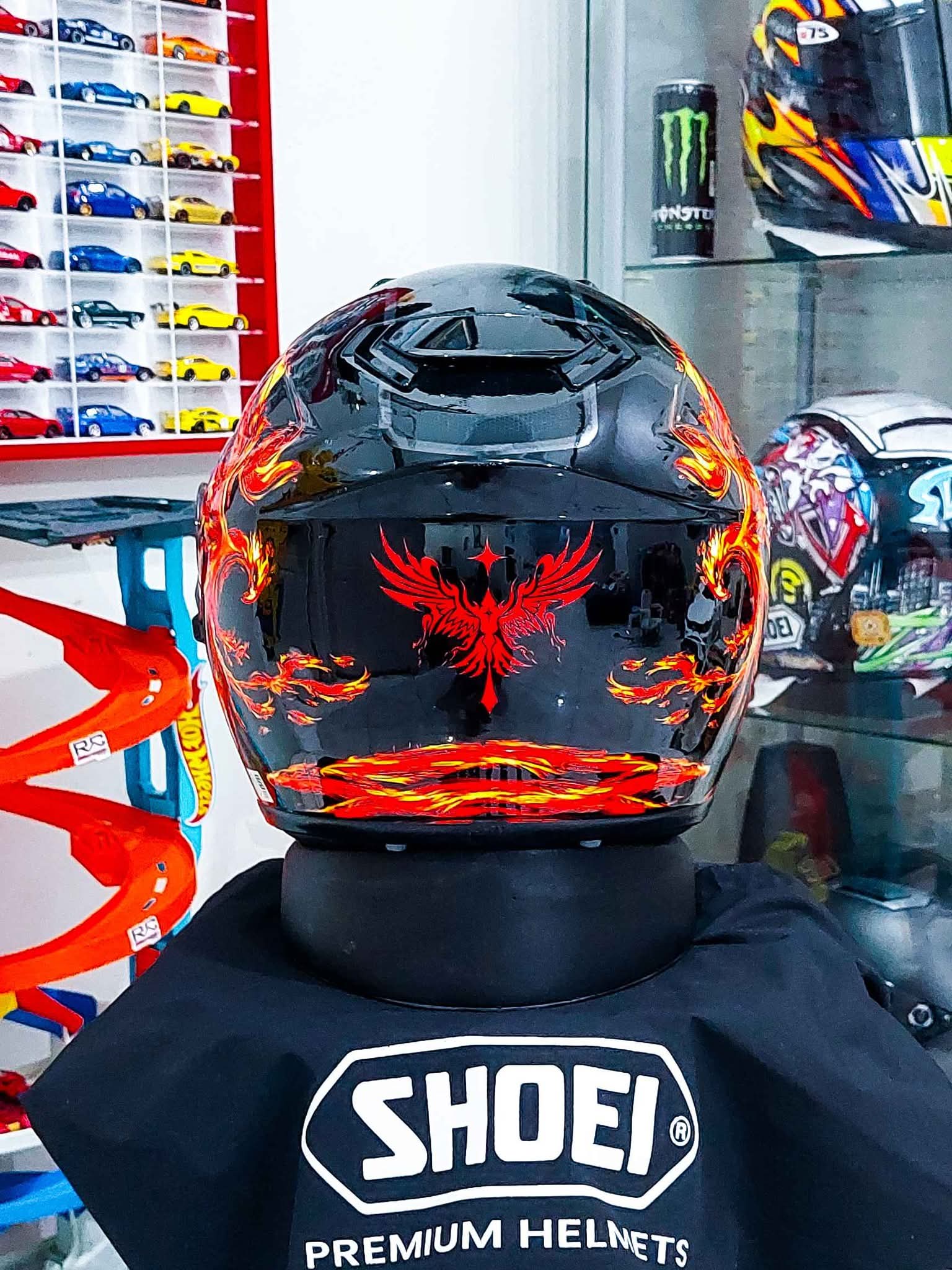Helm SHOEI GT-AIR REVIVE PHOENIX Size M (JDM ??) | Bekas - Baik 