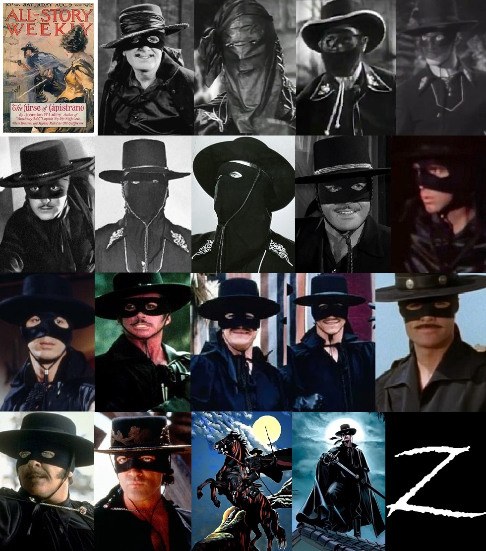 100 Years Of Zorro #Zorro created by #JohnstonMcCulley in 1919