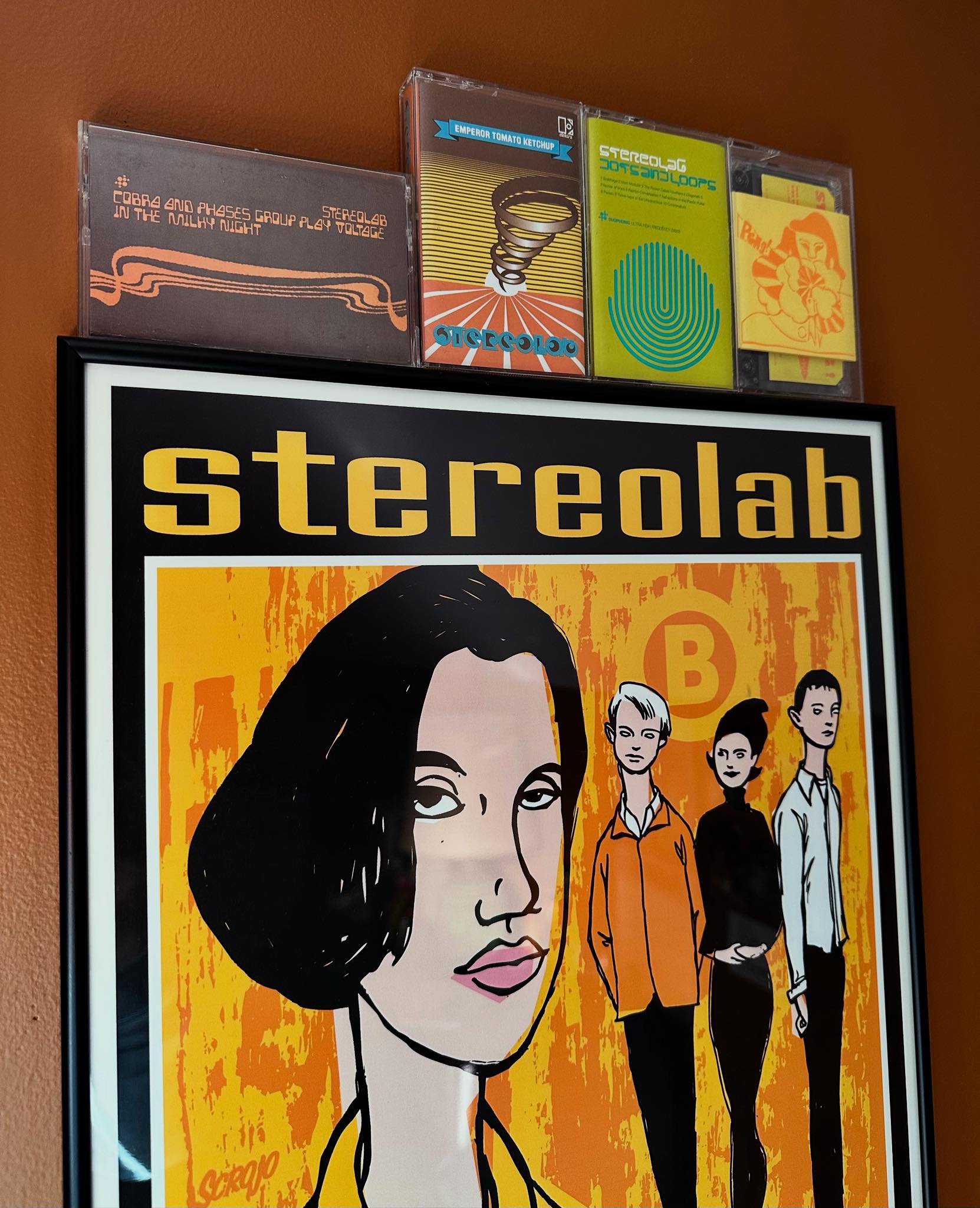 Stereolab's early albums Peng and Switched On