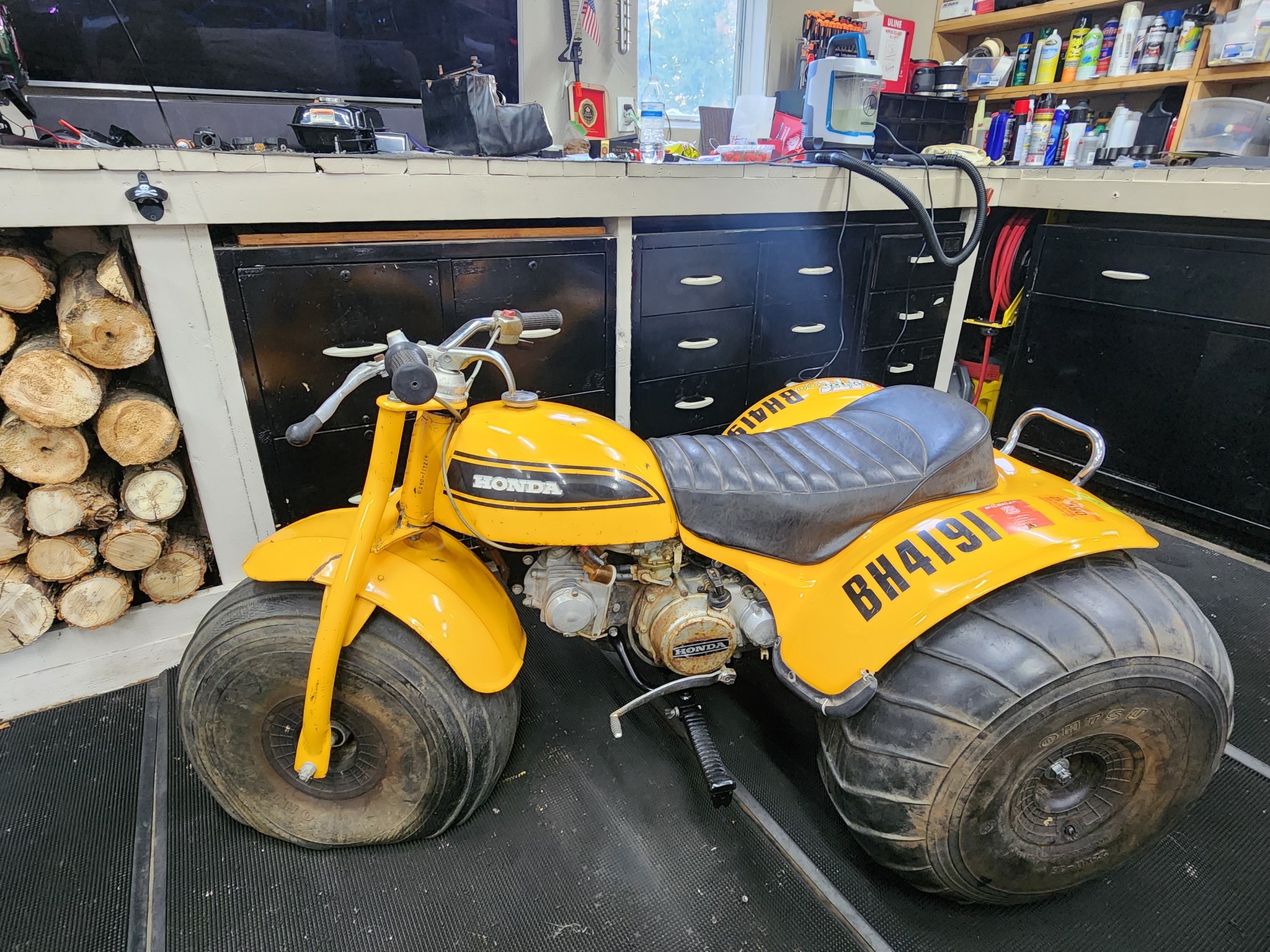 Restoring a 1972 Honda ATC90 three wheeler