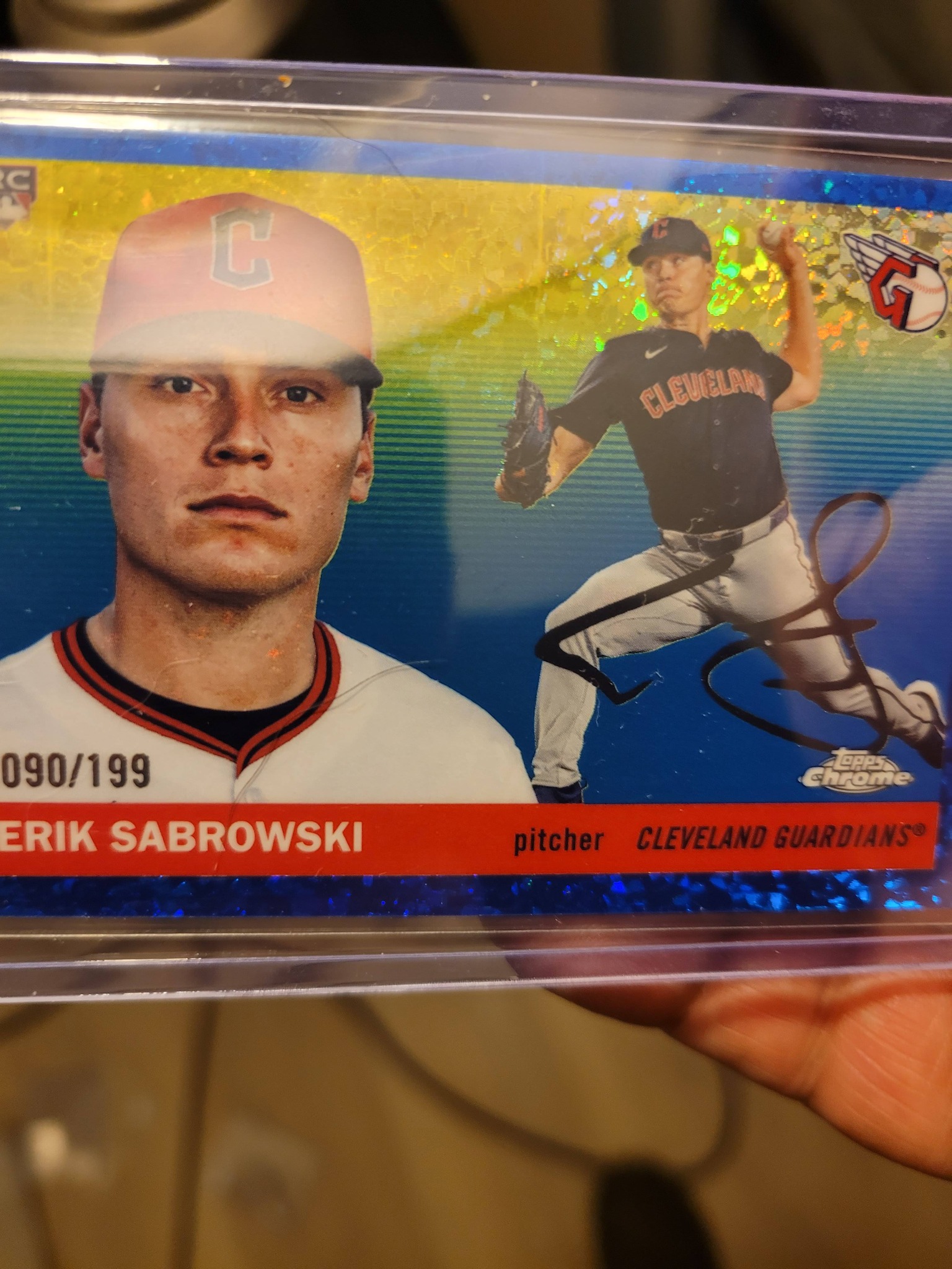 Topps Chrome Platinum blaster box with Andre Dawson auto