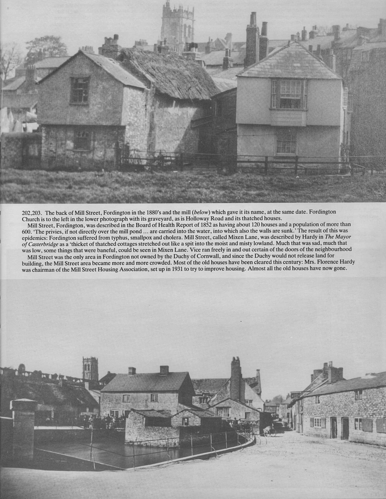 History of Dorchester (Dorset) | Mill Street, Fordington in the 1880’s ...