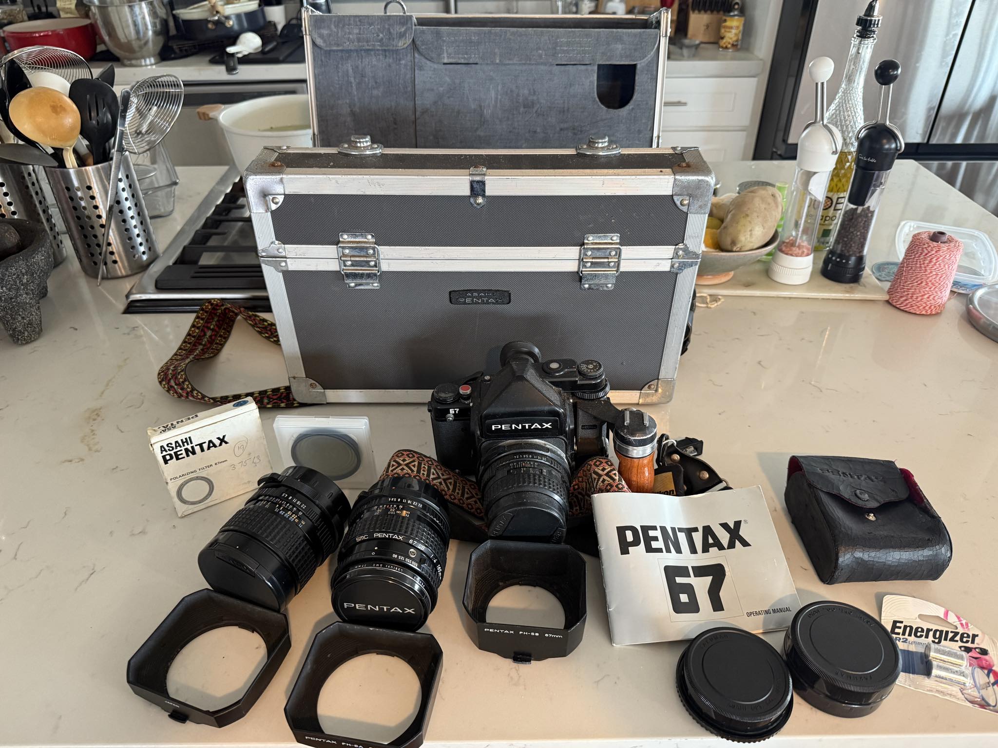 Asahi Pentax 67 camera kit for sale in Southern California