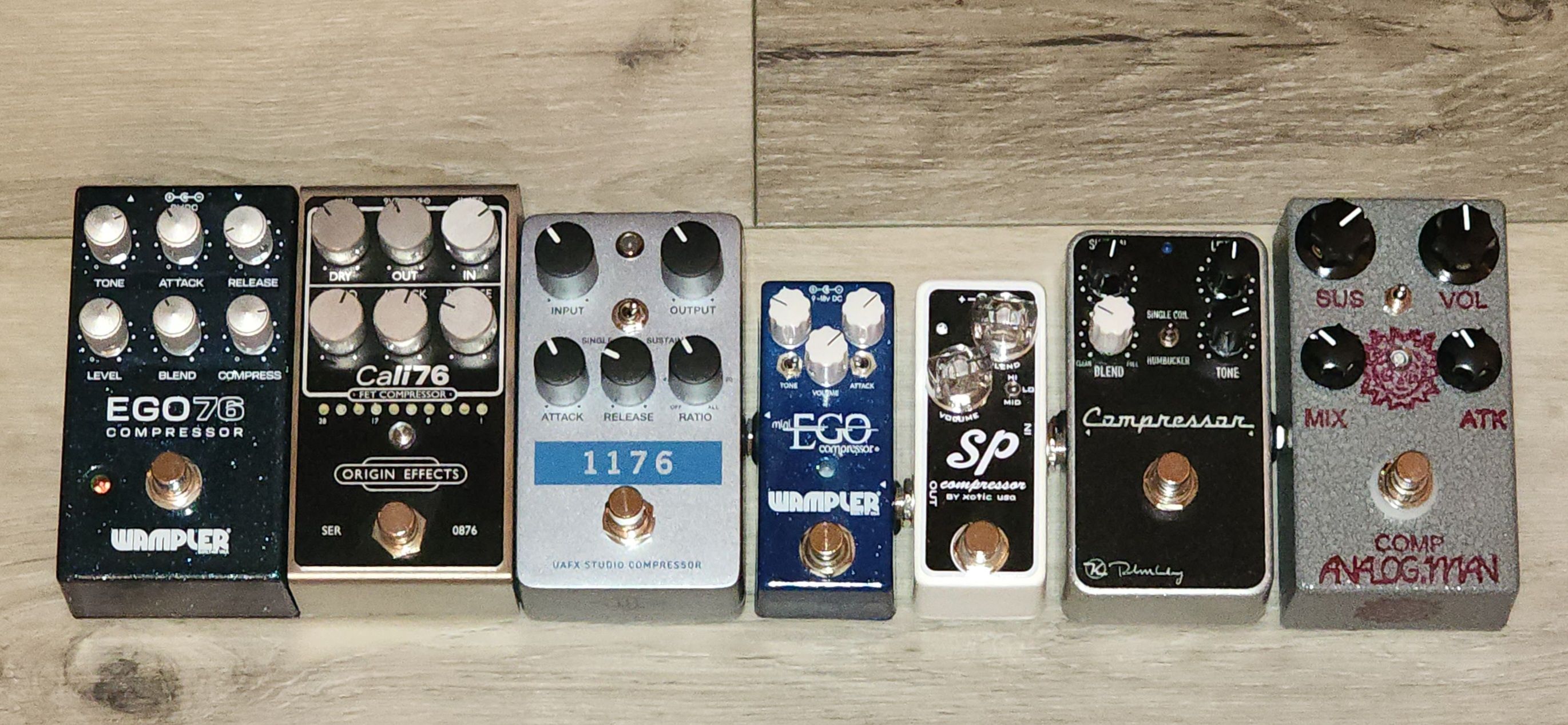 Pedalboards of Doom | I just realized I have this many Compressors 😅 ...