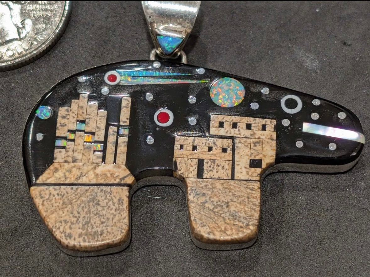 What is the origin of this hallmark in southwestern US jewelry?