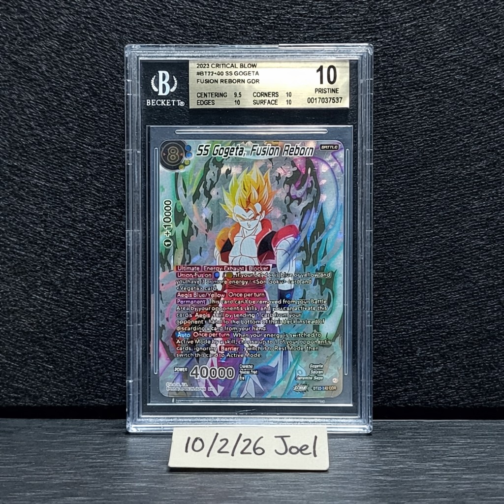 BT22-140 God Rare Gogeta card for sale