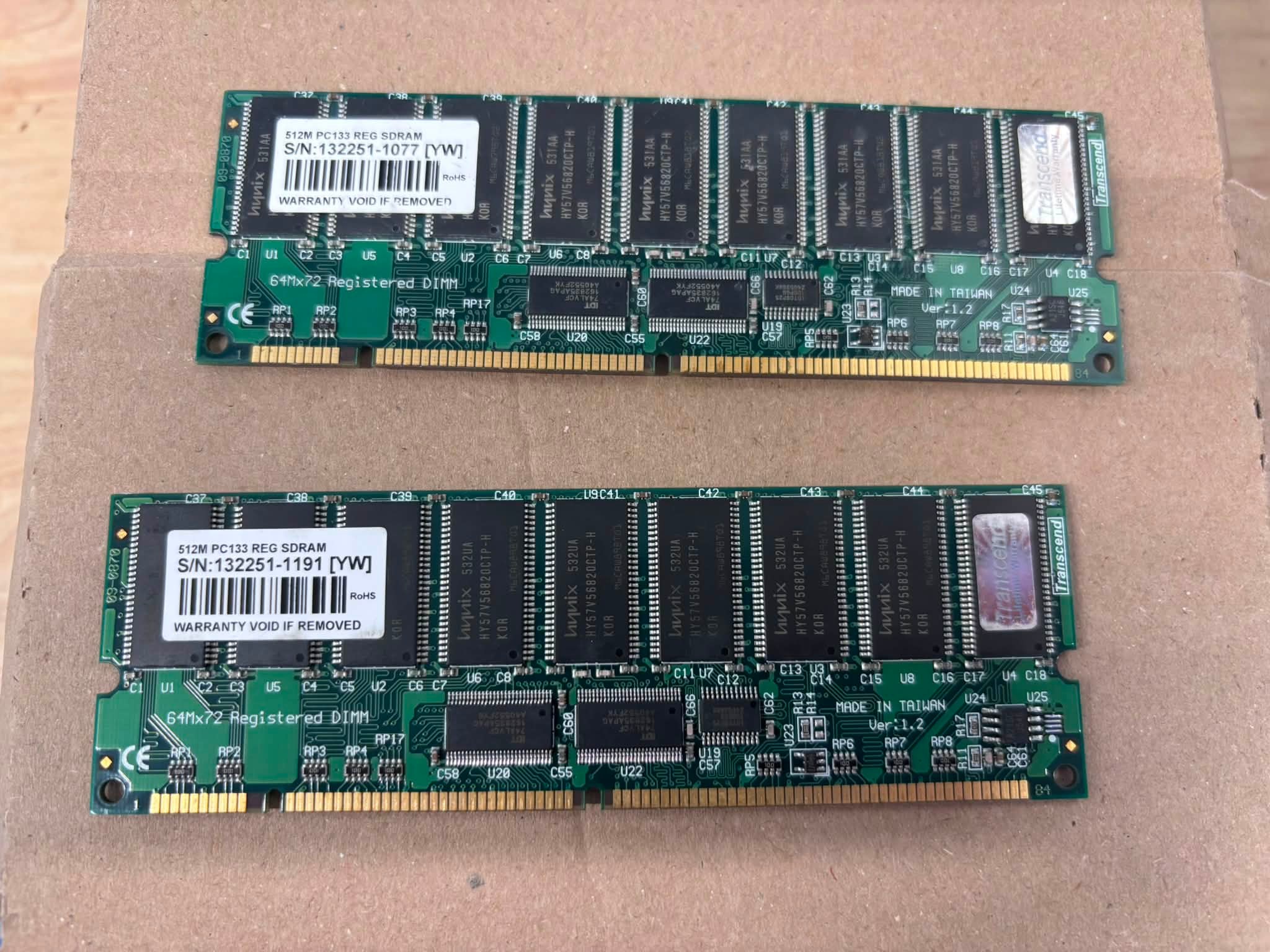 Transcend RAM for SP3000 scanner for sale