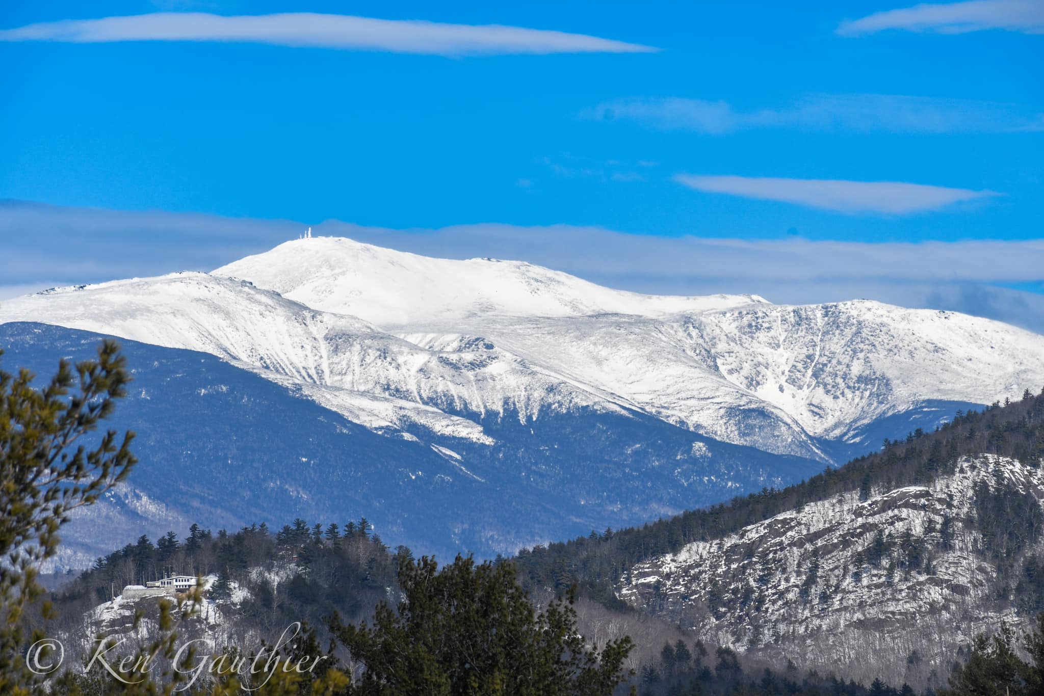 North Conway NH Taken from Intervale Scenic Vista Mt. Washington
