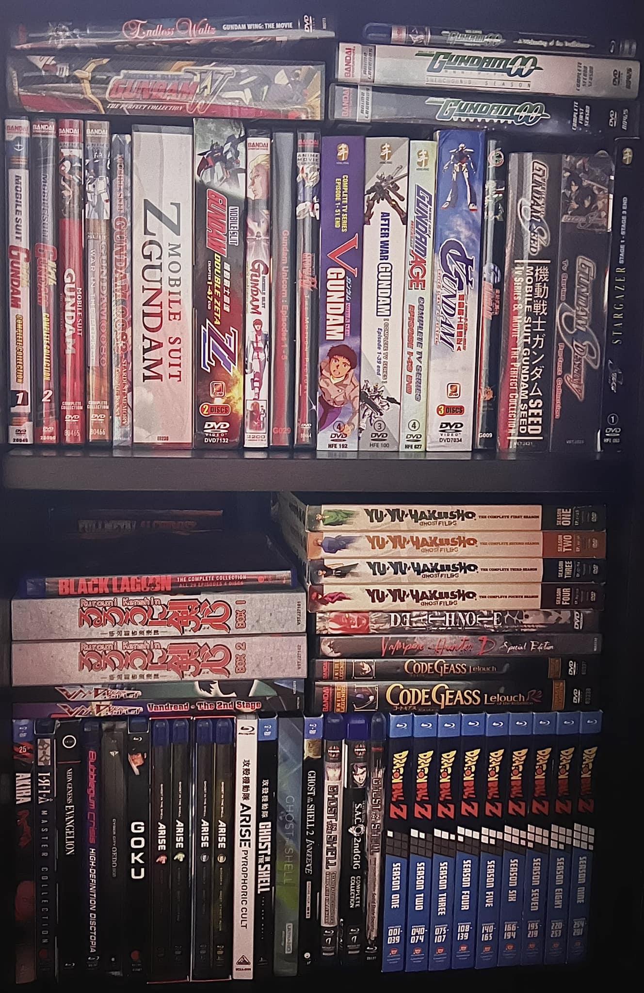 Sharing my anime collection from 80s and 90s