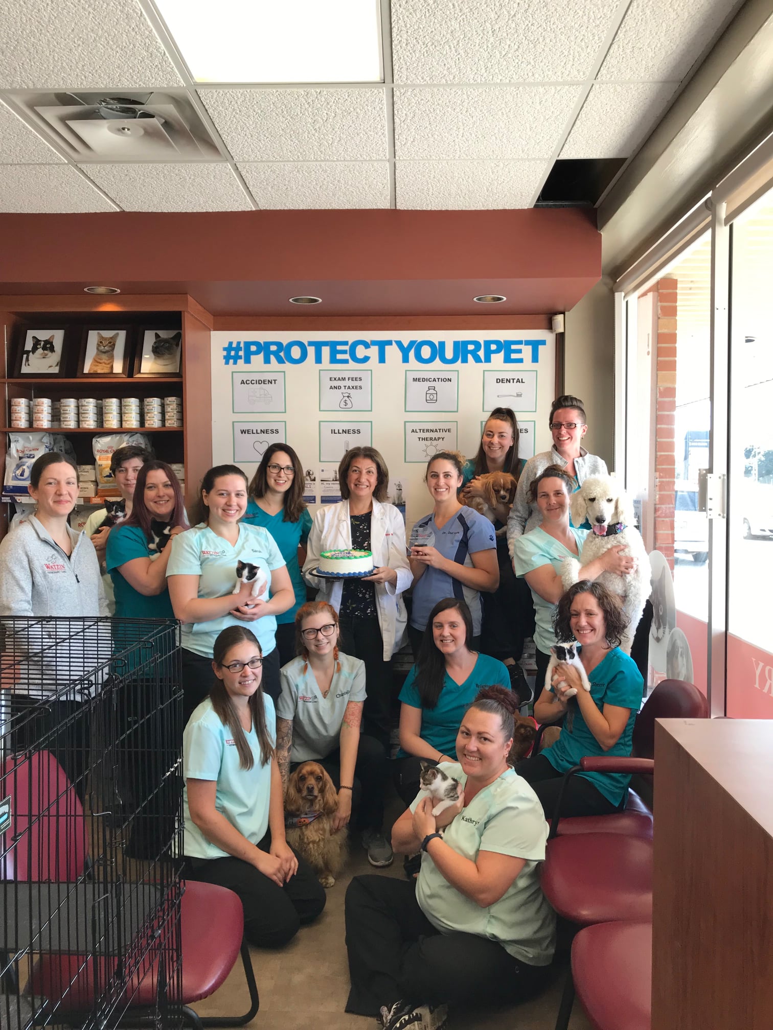 We are thrilled and honoured to... - Watzin Veterinary Clinic | Facebook