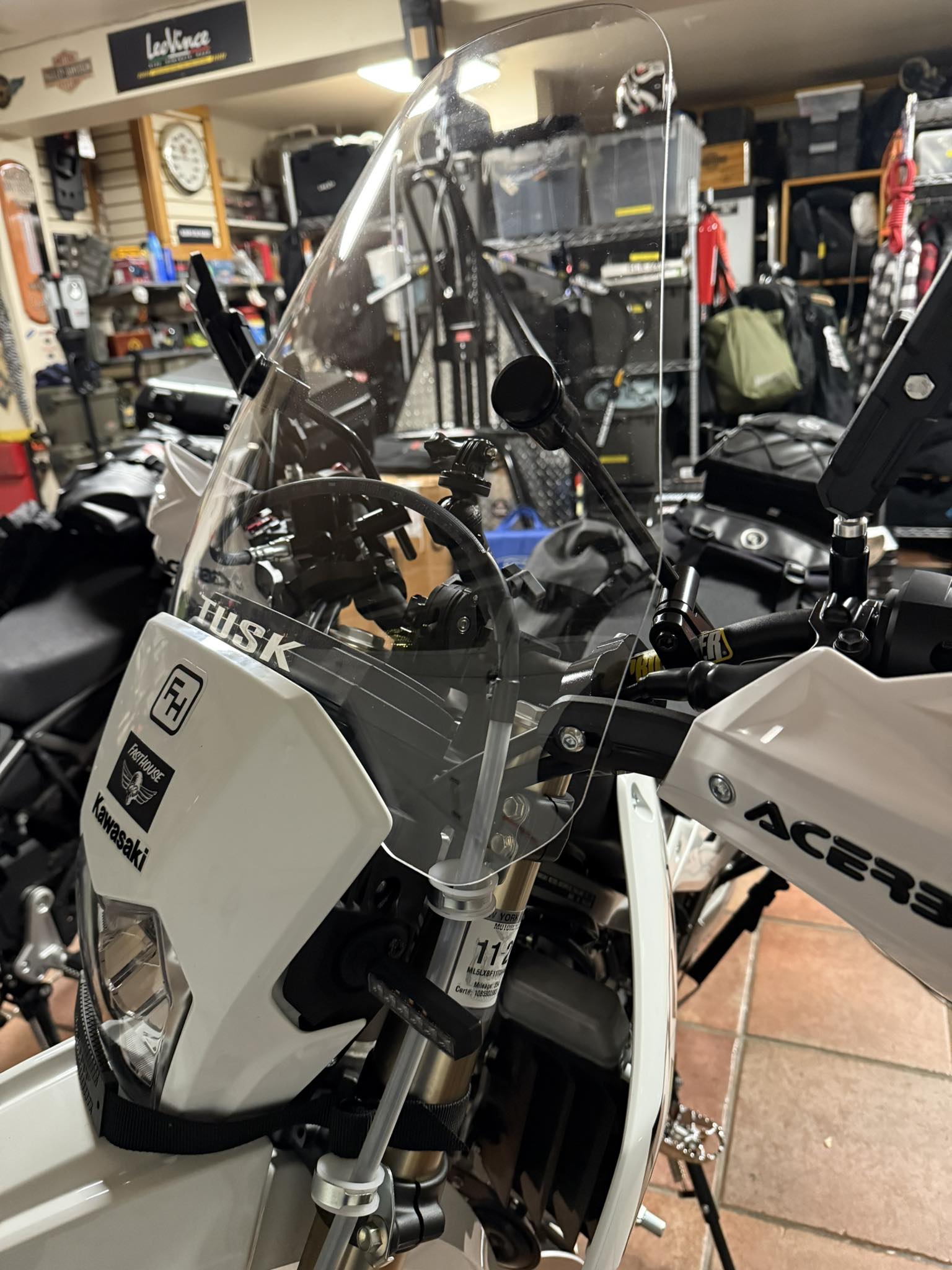 Zeta adventure windshield for klx 300?