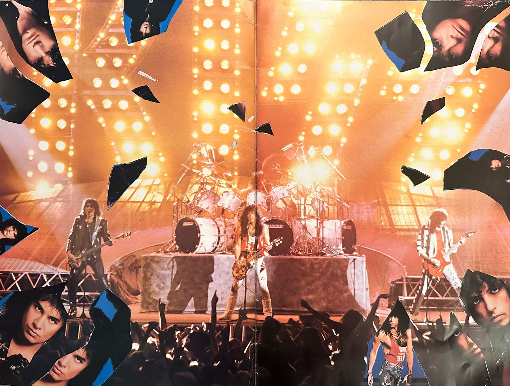 Kiss Crazy Nights World Tour 1987 - 1988 programme. Some amazing