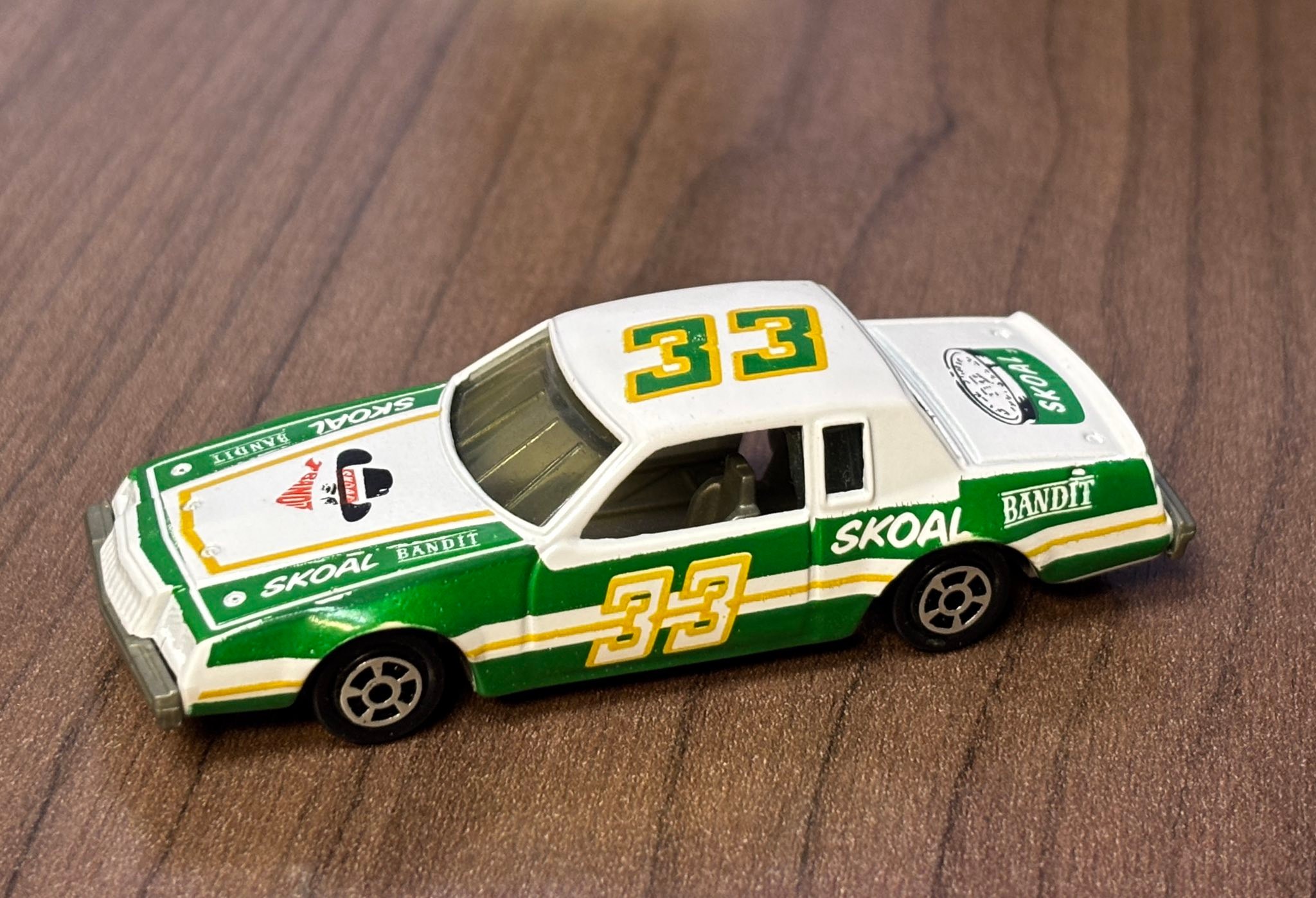 Vintage Skoal Bandit diecast model found
