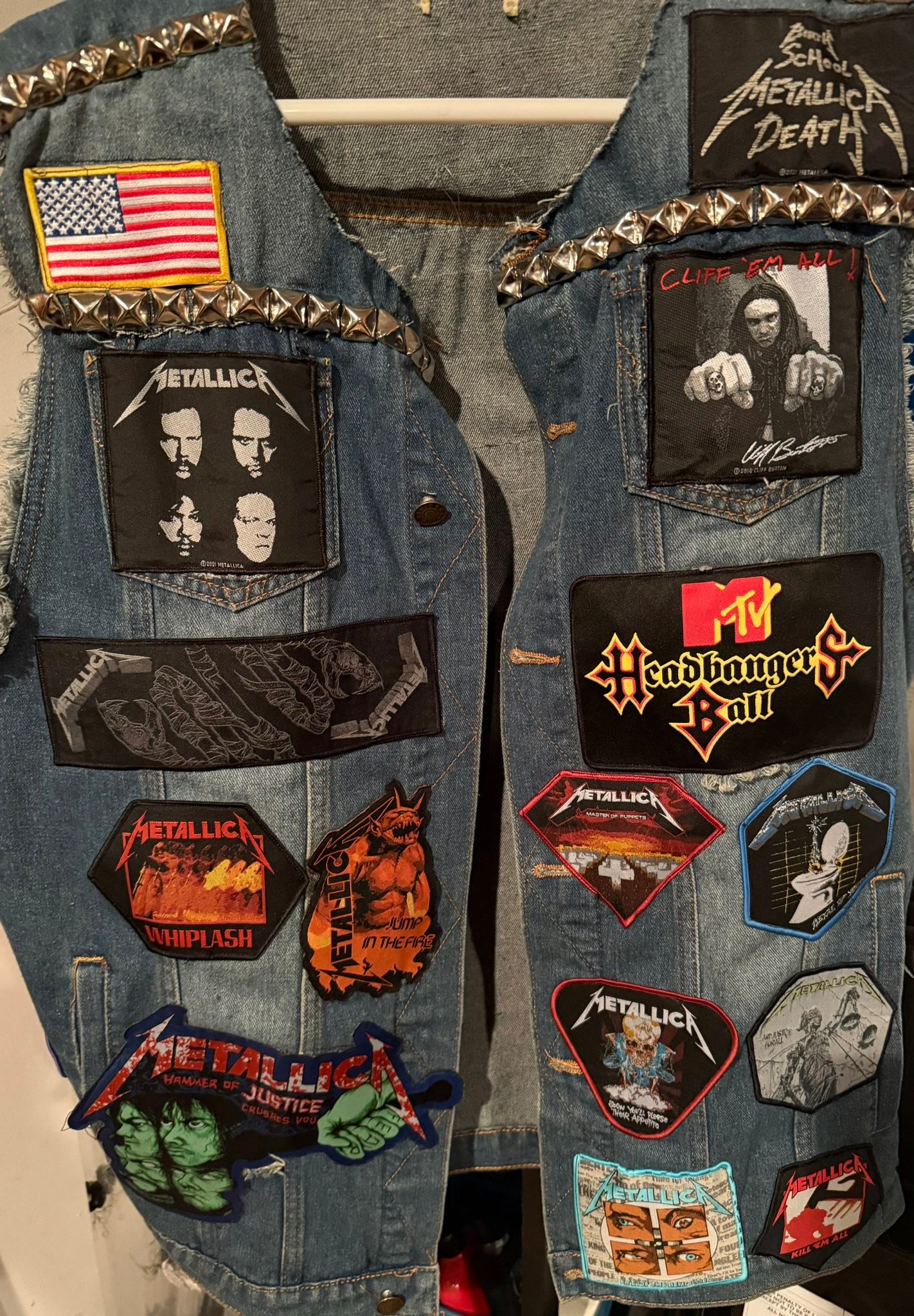 My Metallica battle vest ??