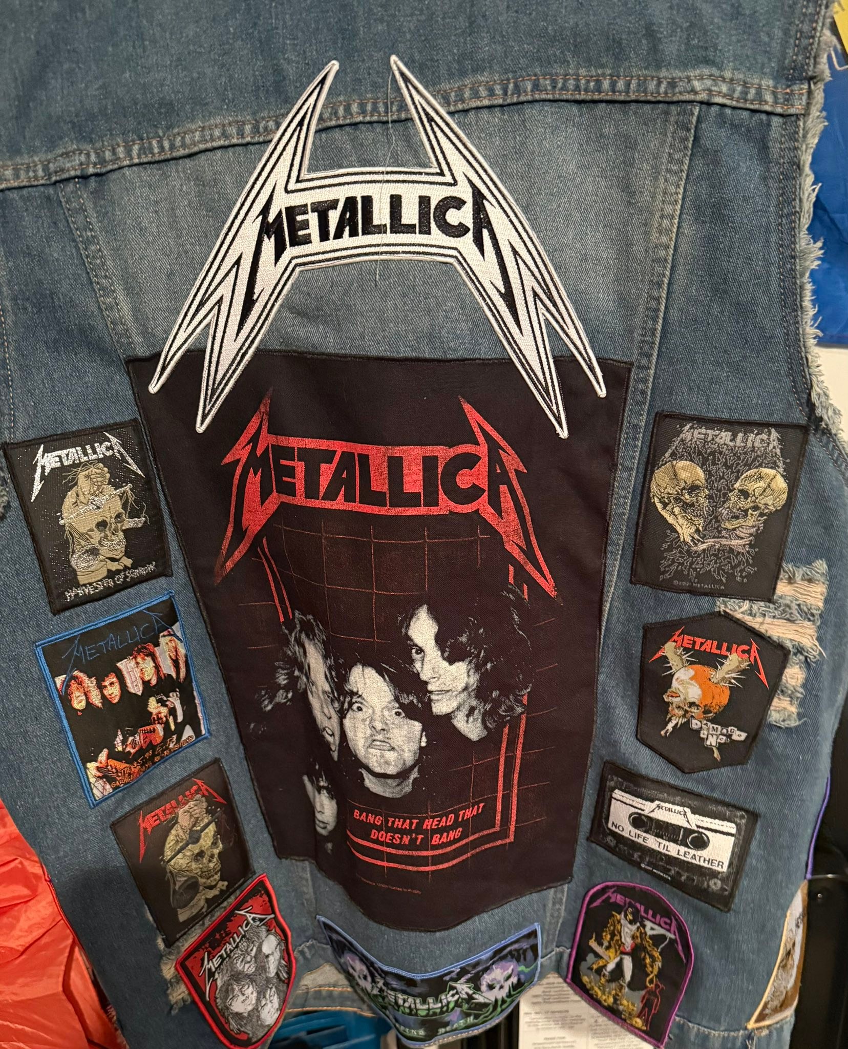My Metallica battle vest ??