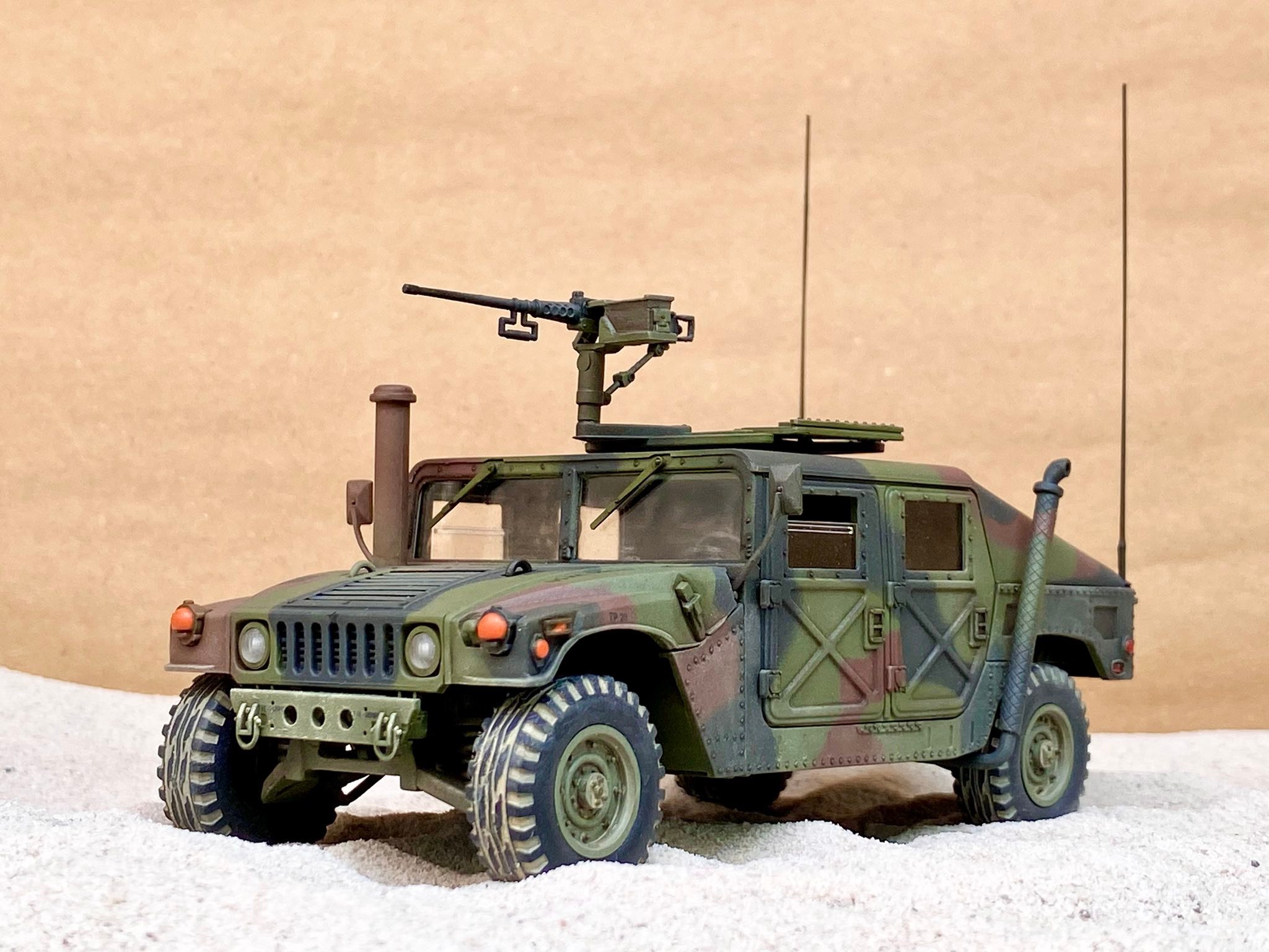 Humvee M1025 in NATO tri-tone camo