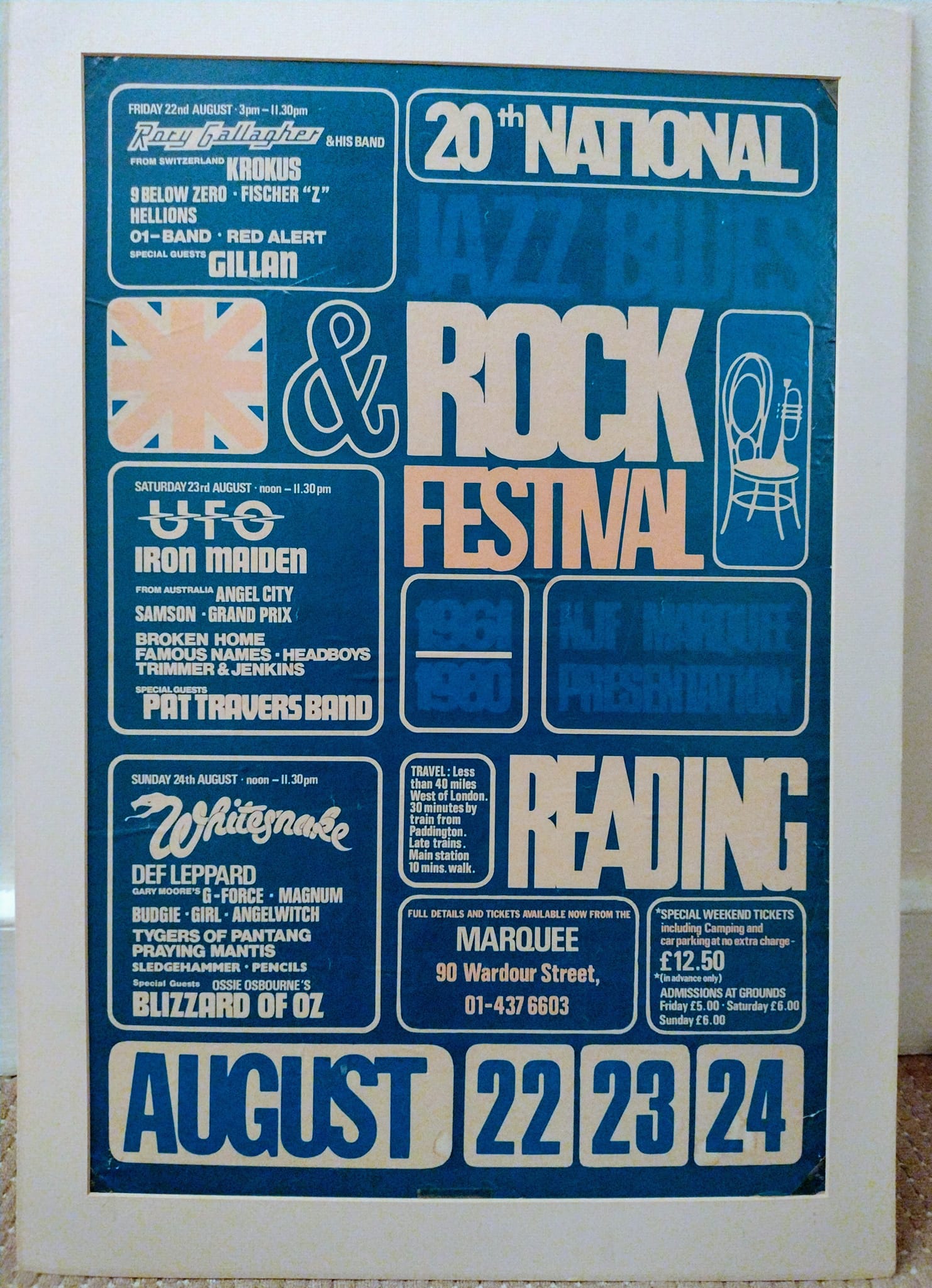 Newport Jazz Festival 1980 Poster for Sale