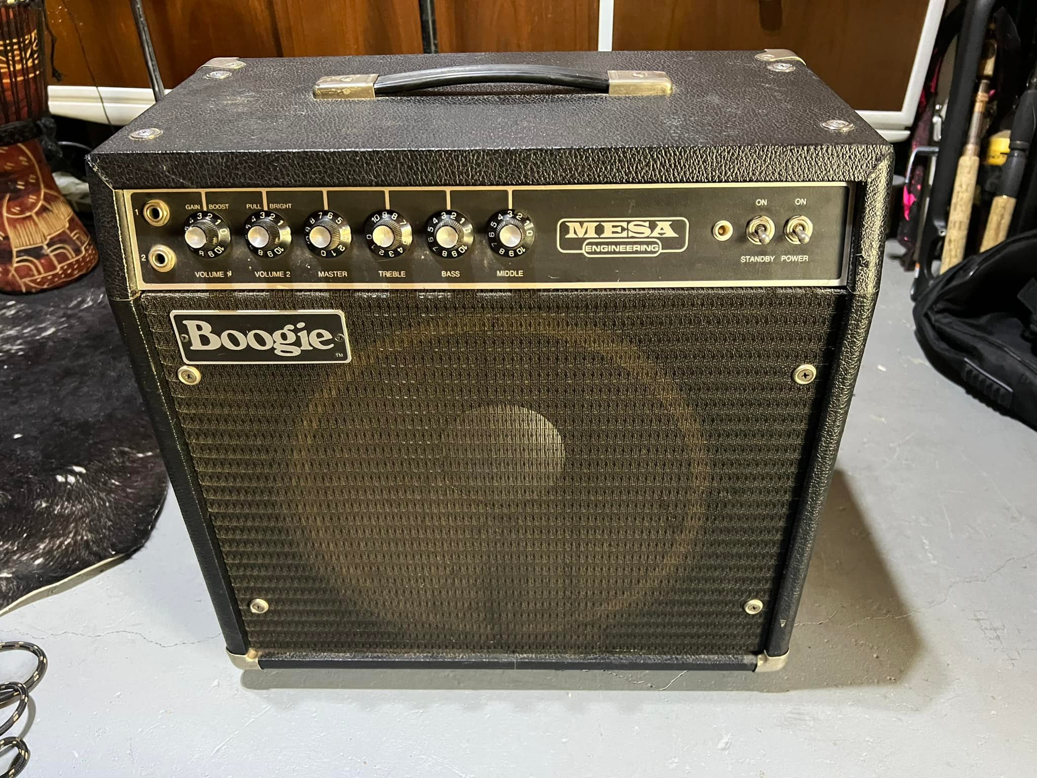 Mesa Boogie Mark 1 amp with Altec 417-8H speaker upgrade