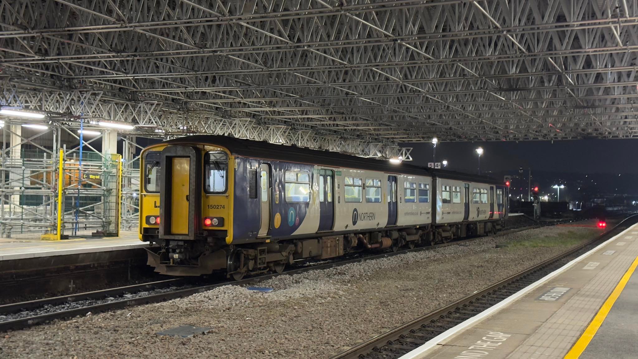 A selection of photographs of Northern Class 158 number 158903 in