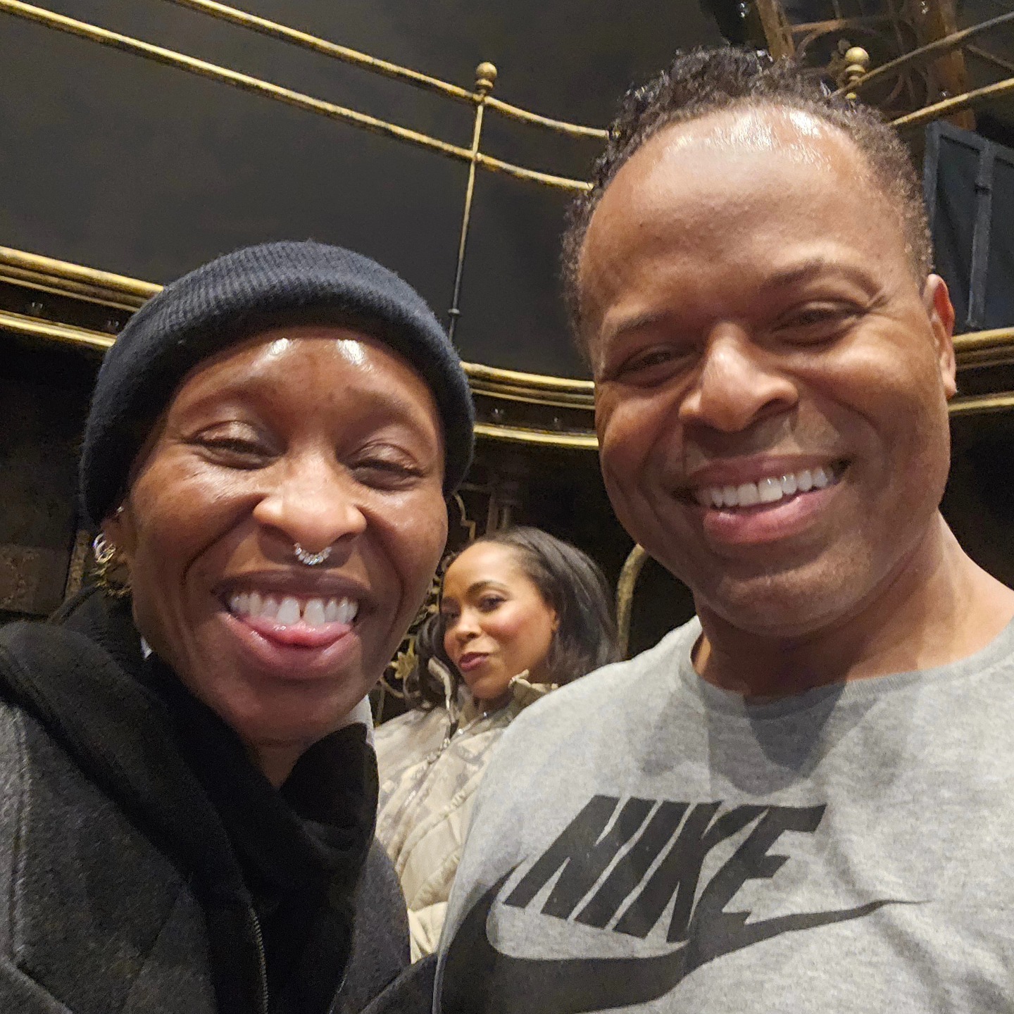 So much fun today with the one and only Cynthia Erivo! 🙌