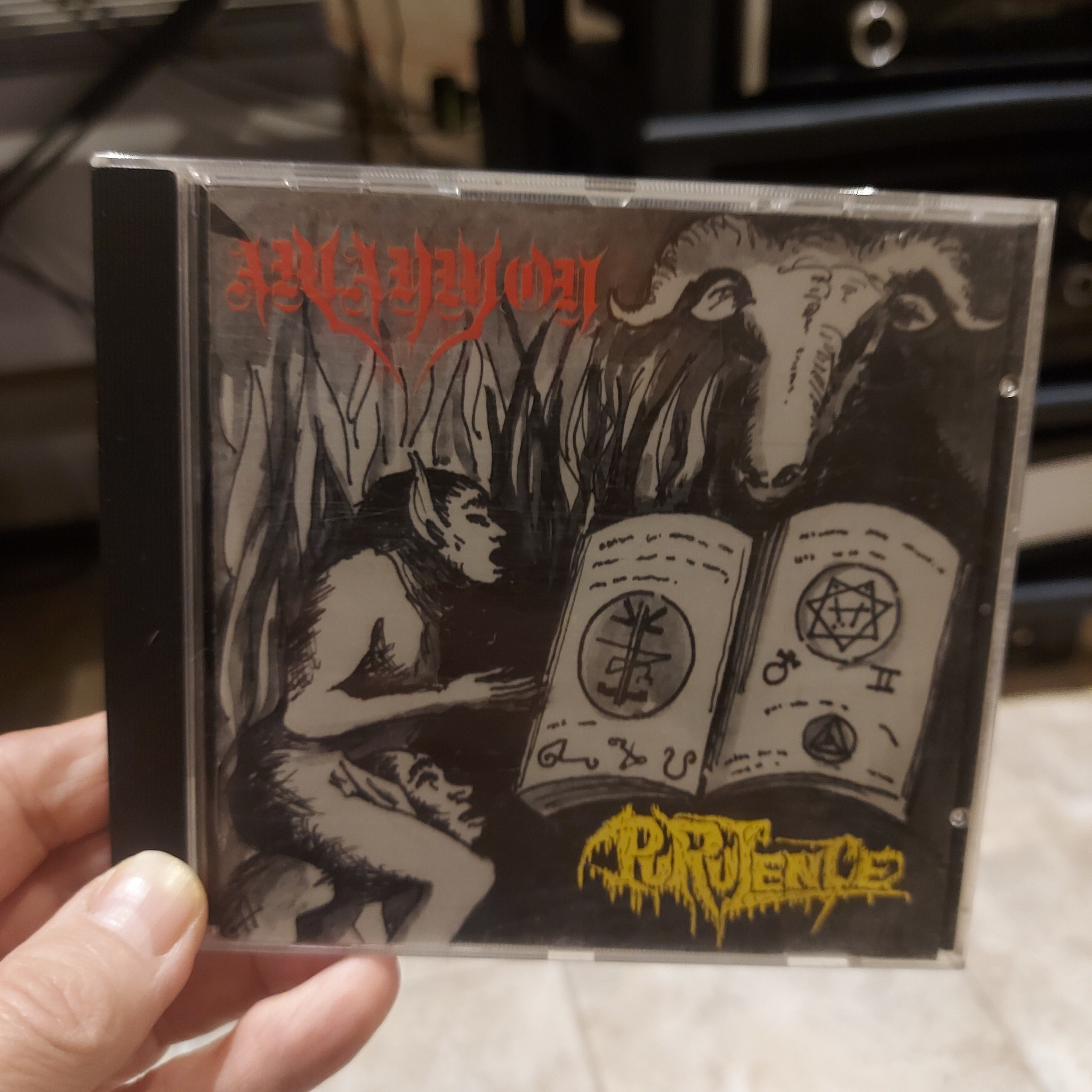 Purulence /Amaymon/split cd Split | PURULENCE / AMAYMON