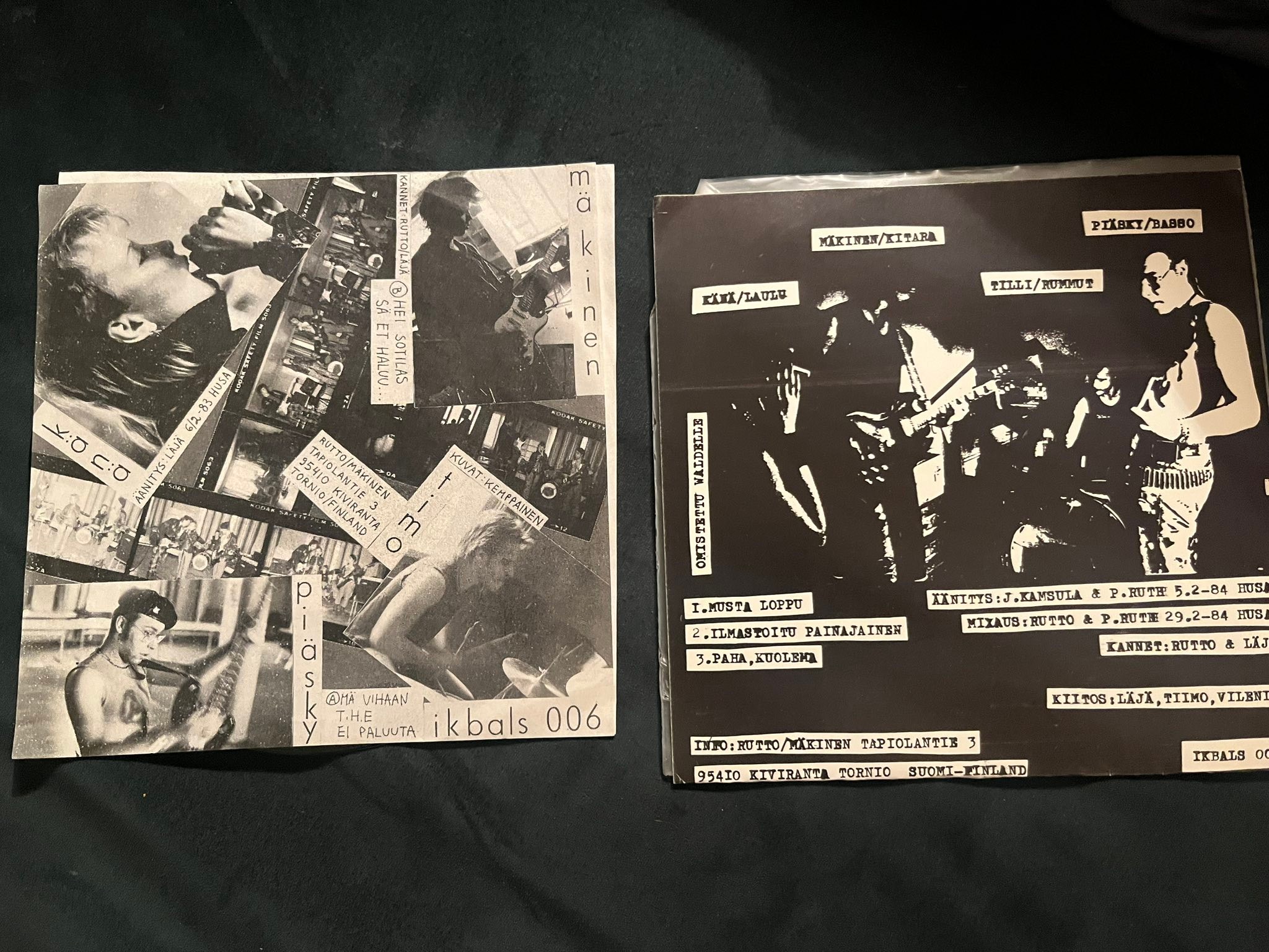 Rare female fronted punk music releases