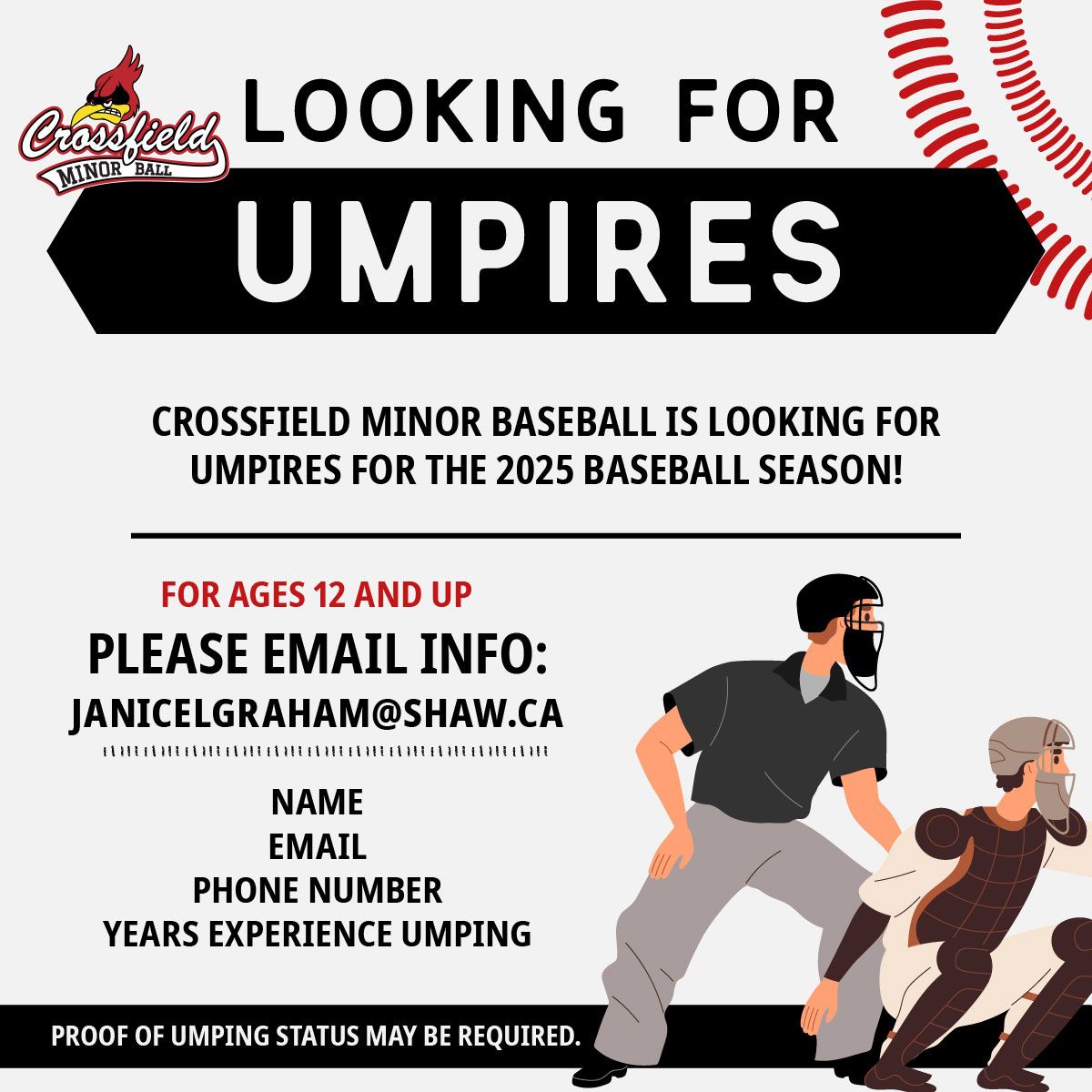 Crossfield Minor Baseball | Facebook