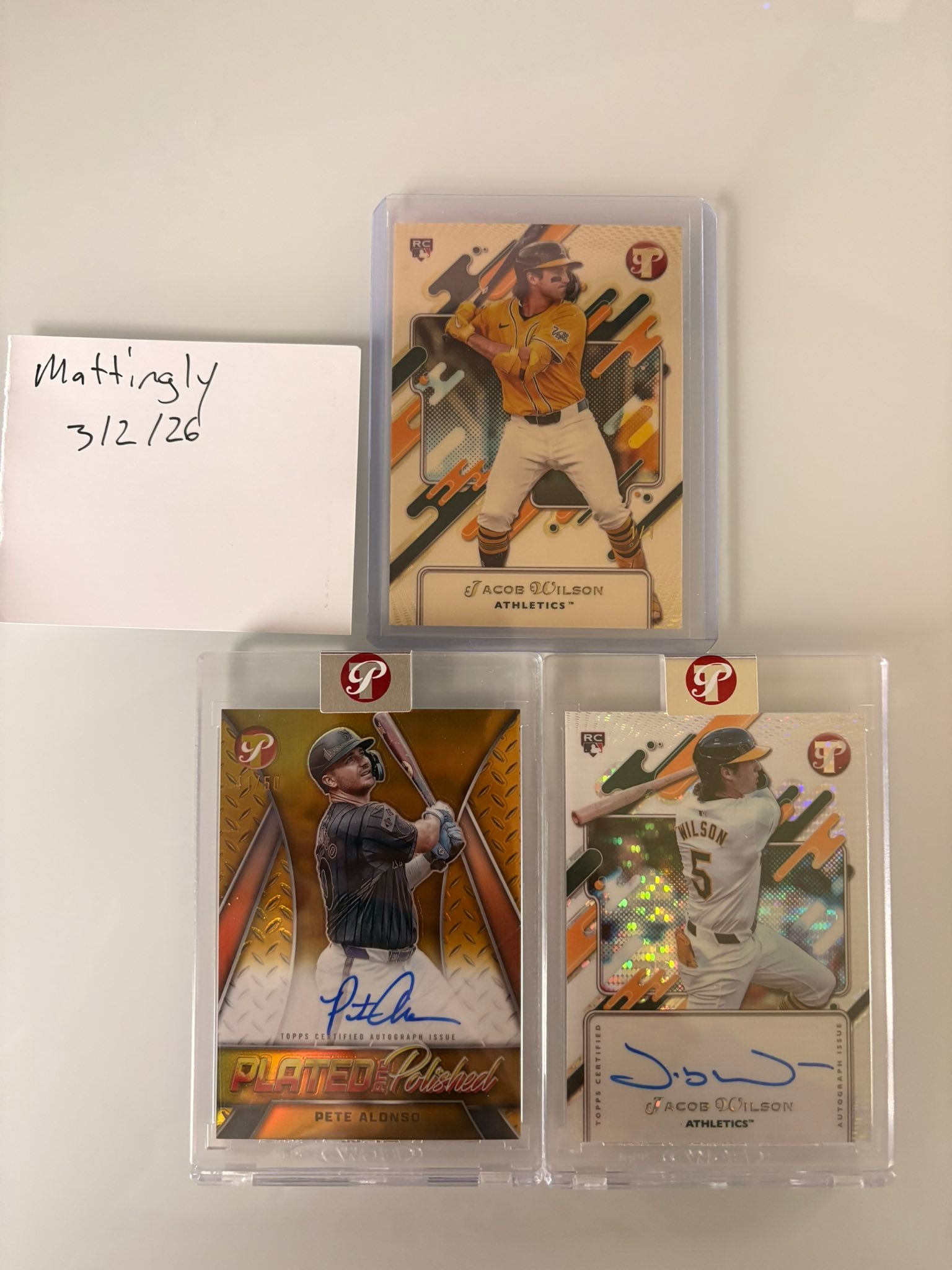 2025 Jacob Wilson rookie baseball cards for sale
