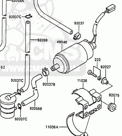 The DFI (Digital Fuel Injection) system, adopted from the 1984