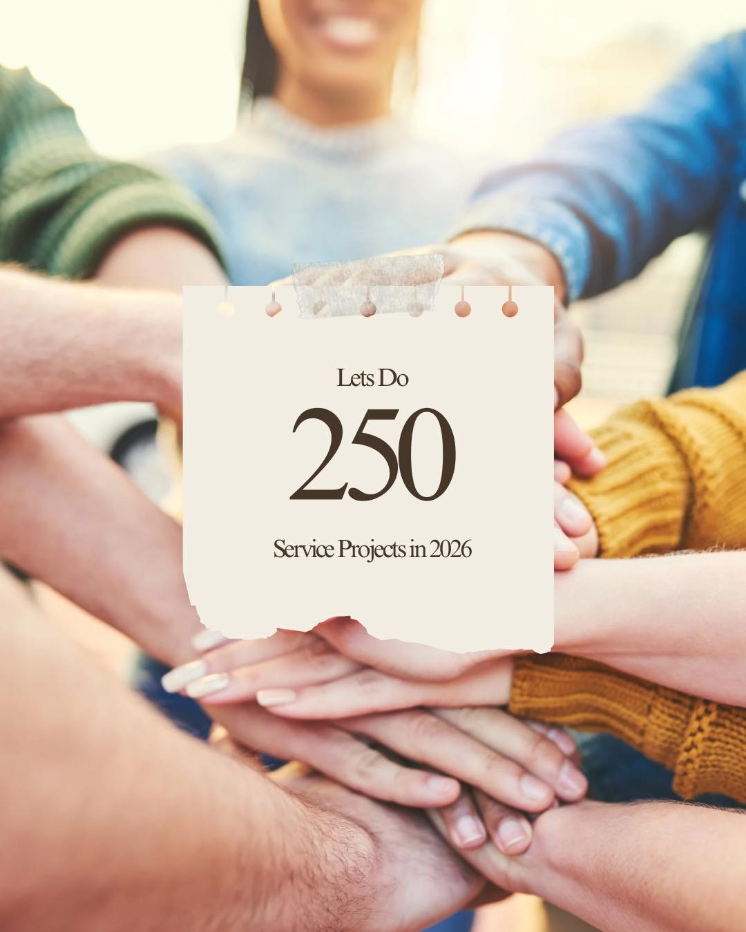 Mission in 2026 is serving the least