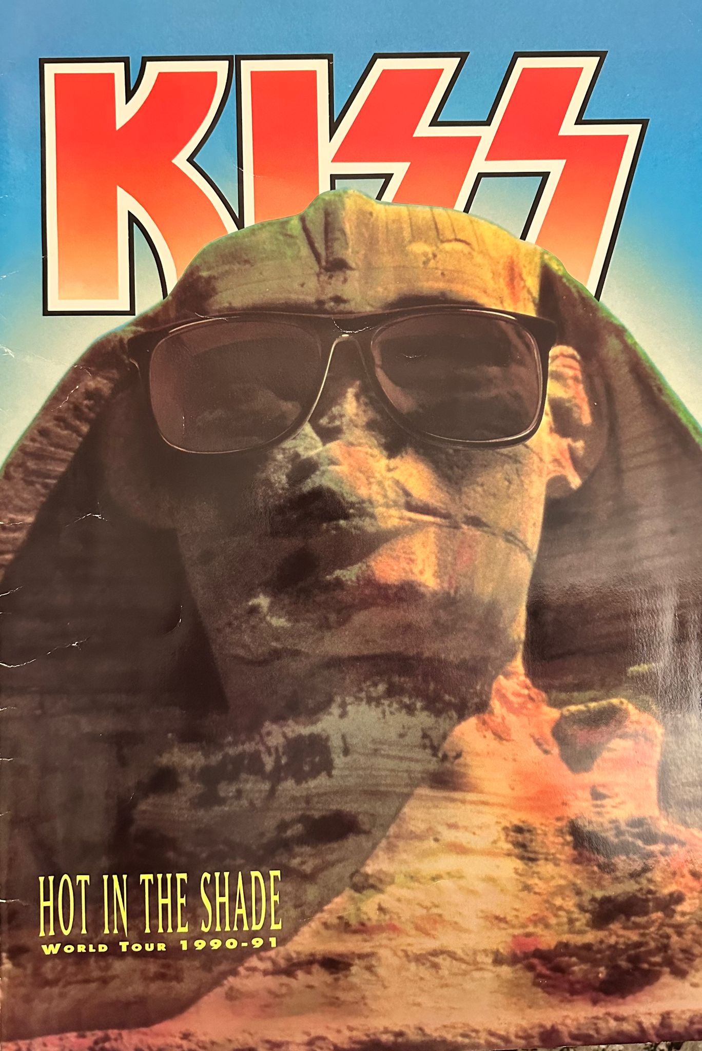Kiss - Hot In The Shade World Tour 1990 -1991 programme.
