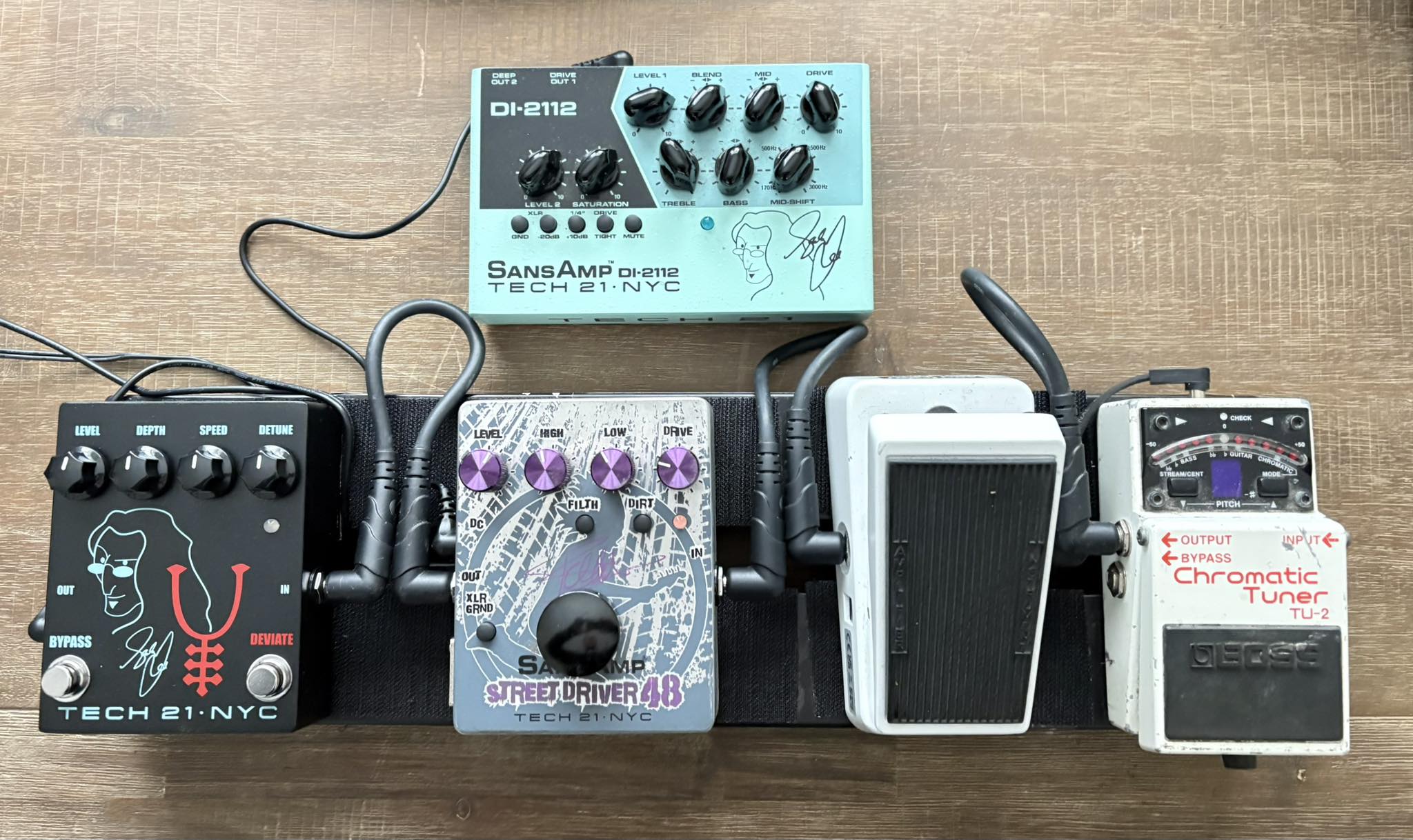 Tech 21 Geddy Lee Amalgamation pedal completes my board