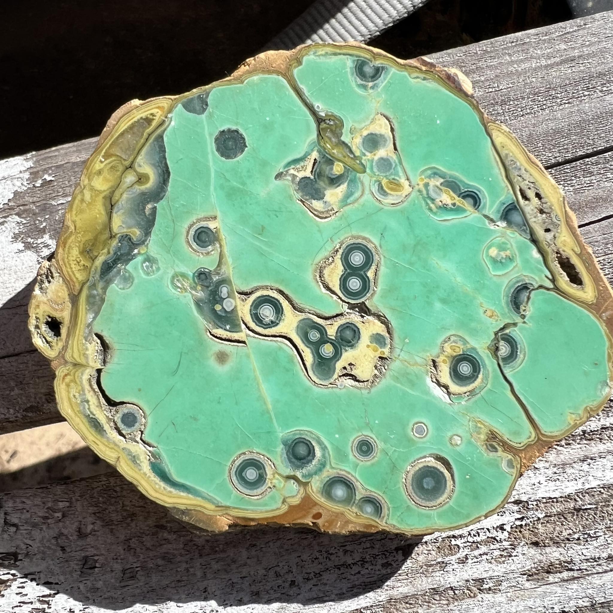 FreeForAllFriday Clay Canyon Variscite from the Little Green