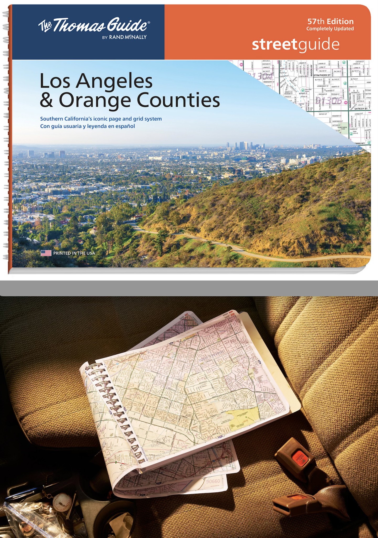26 years ago 1998 Thomas Guide for LA and OCcame with cool
