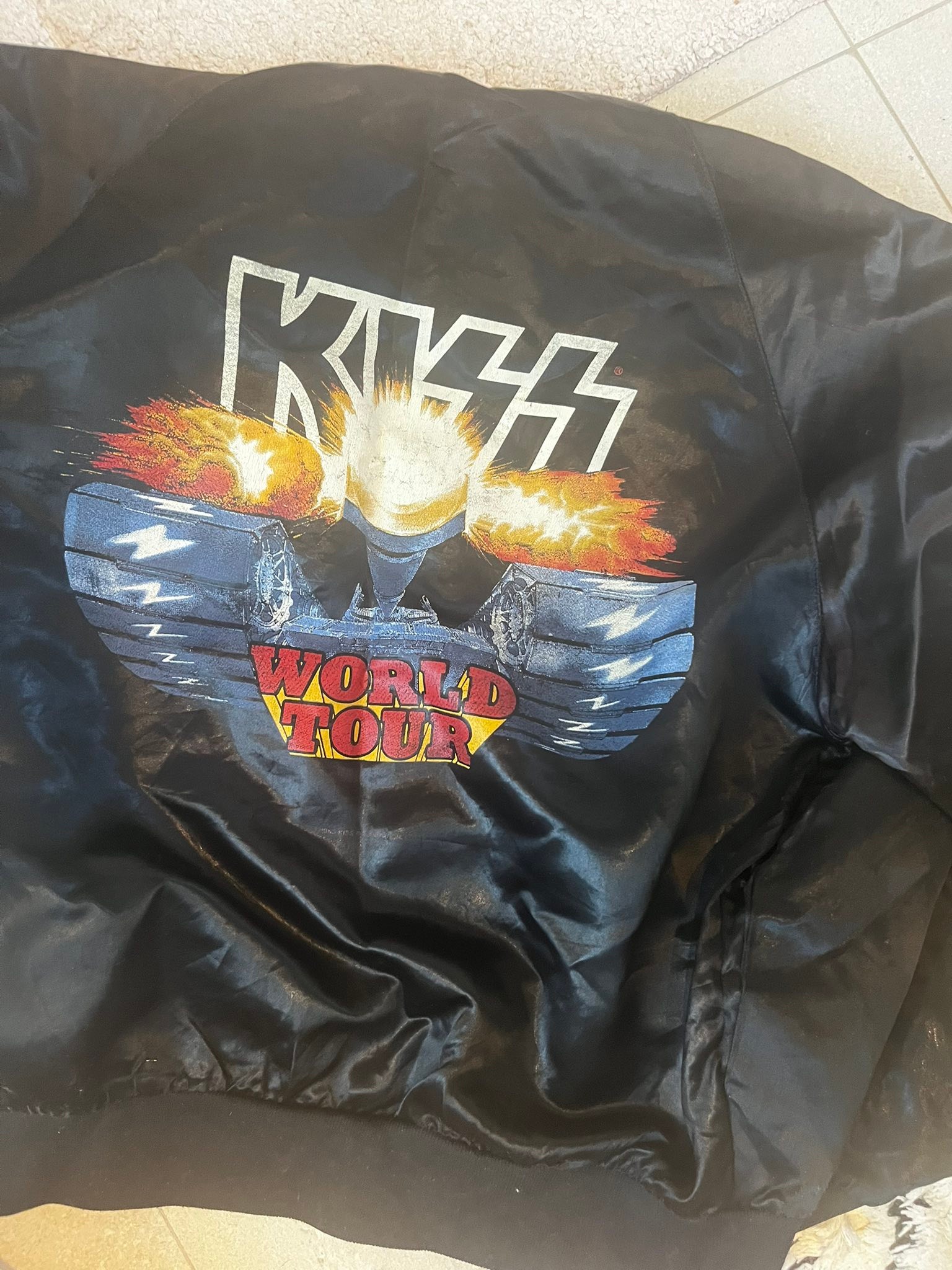Kiss Love Gun leather album jacket pre-order