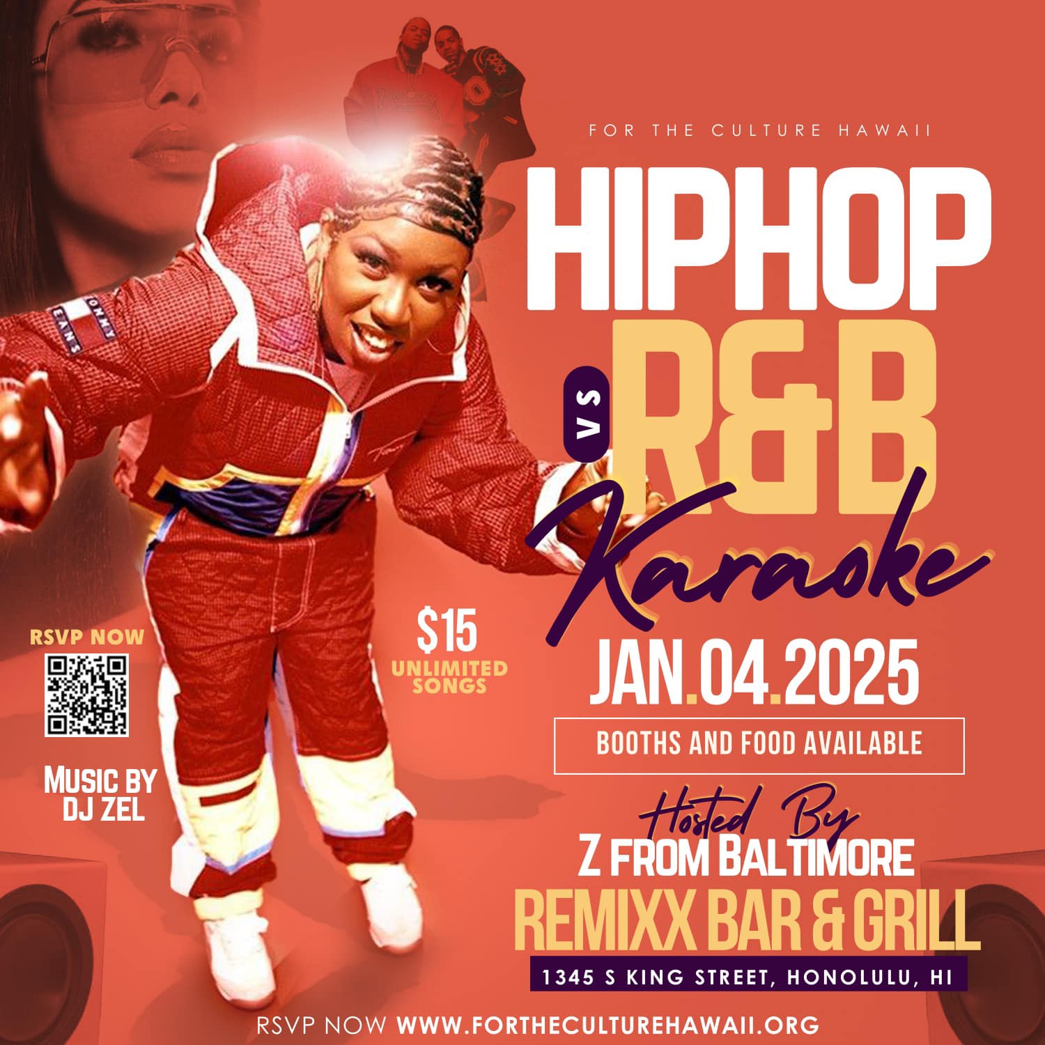 Hip-hop vs R&B mix party tonight