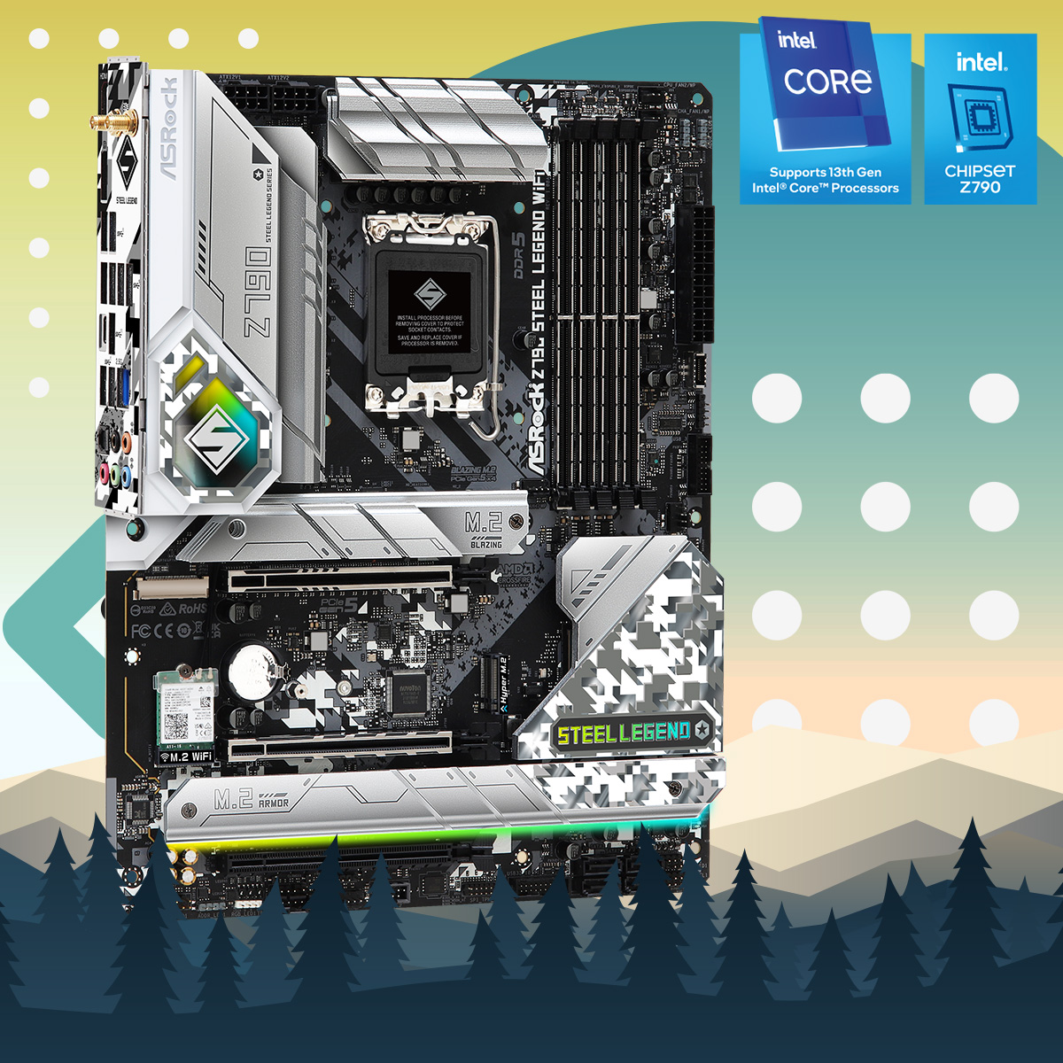 Will Asrock Z790 Steel Legend WiFi support i7 14700K without BIOS
