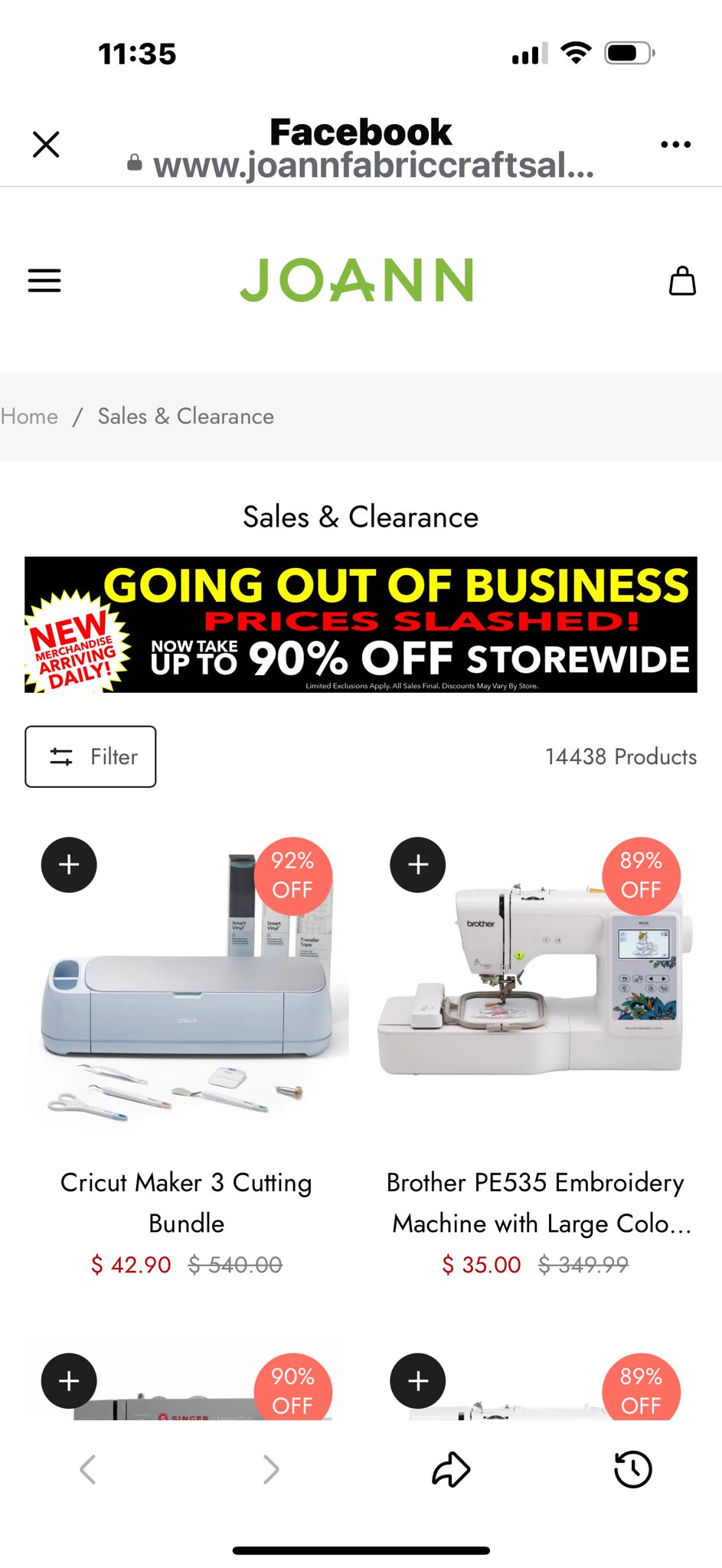 JoAnn fabric and craft stores closing nationwide, beware of scam