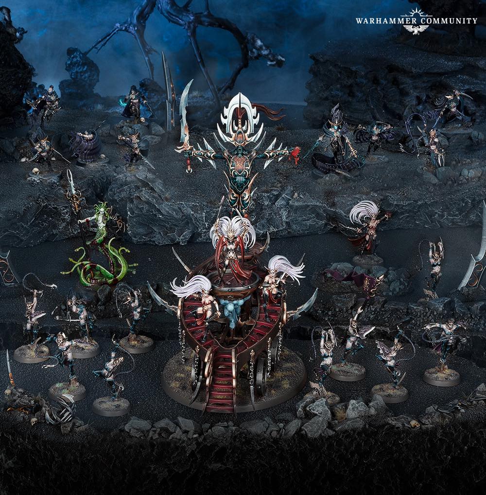 Warhammer AoS Spearhead with Daughters of Khaine