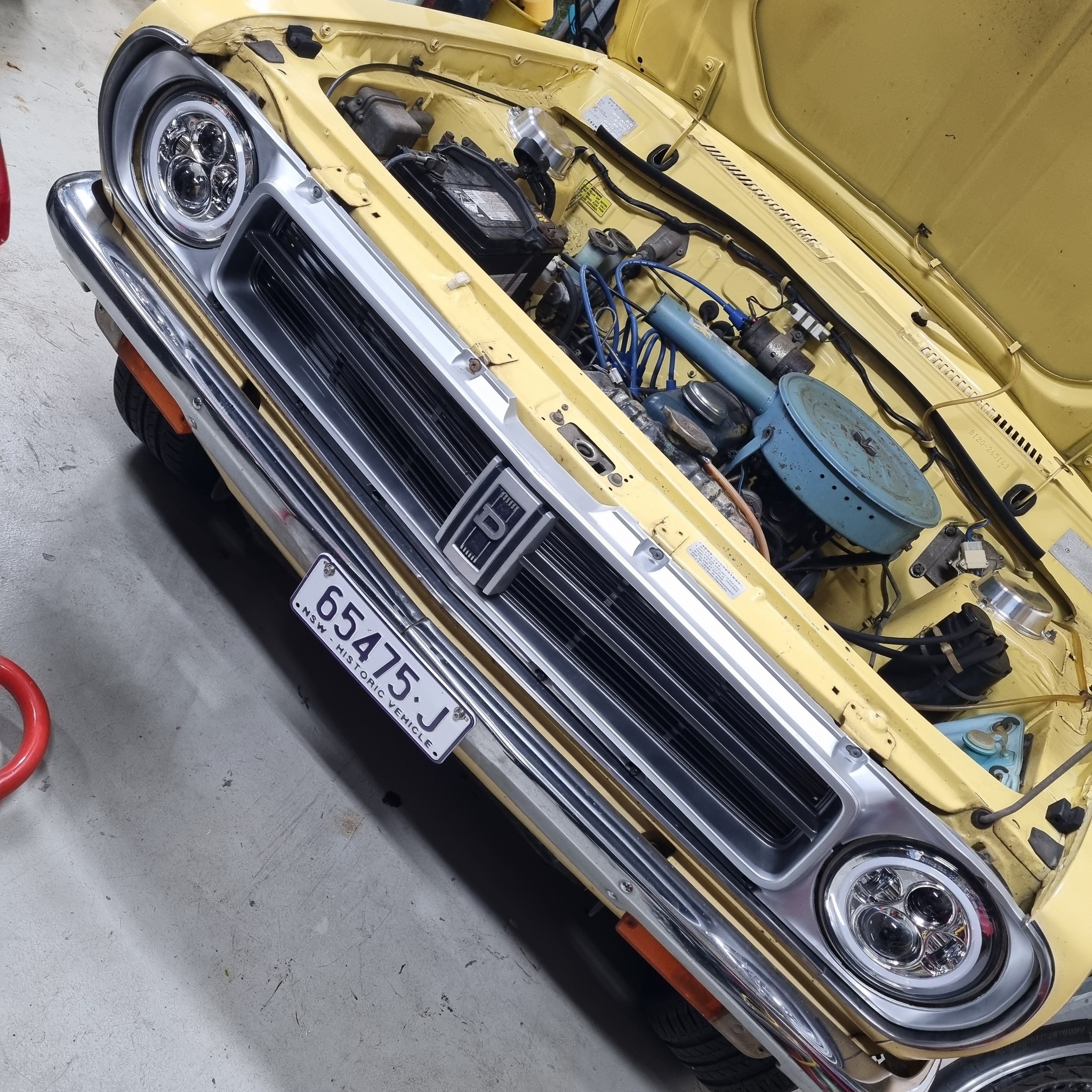 Bit of light work for the Datsun