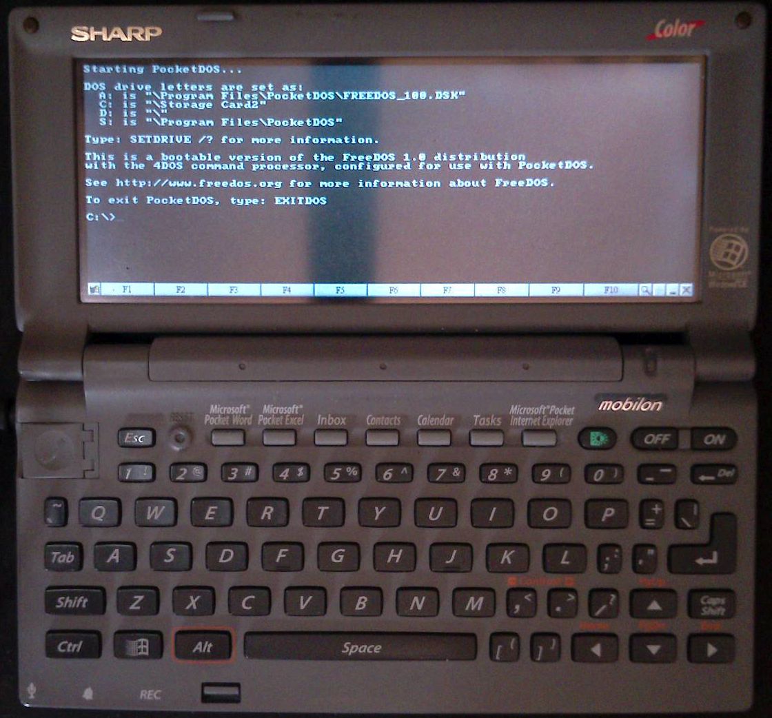 Sharp PC-1260 pocket computer features and specs