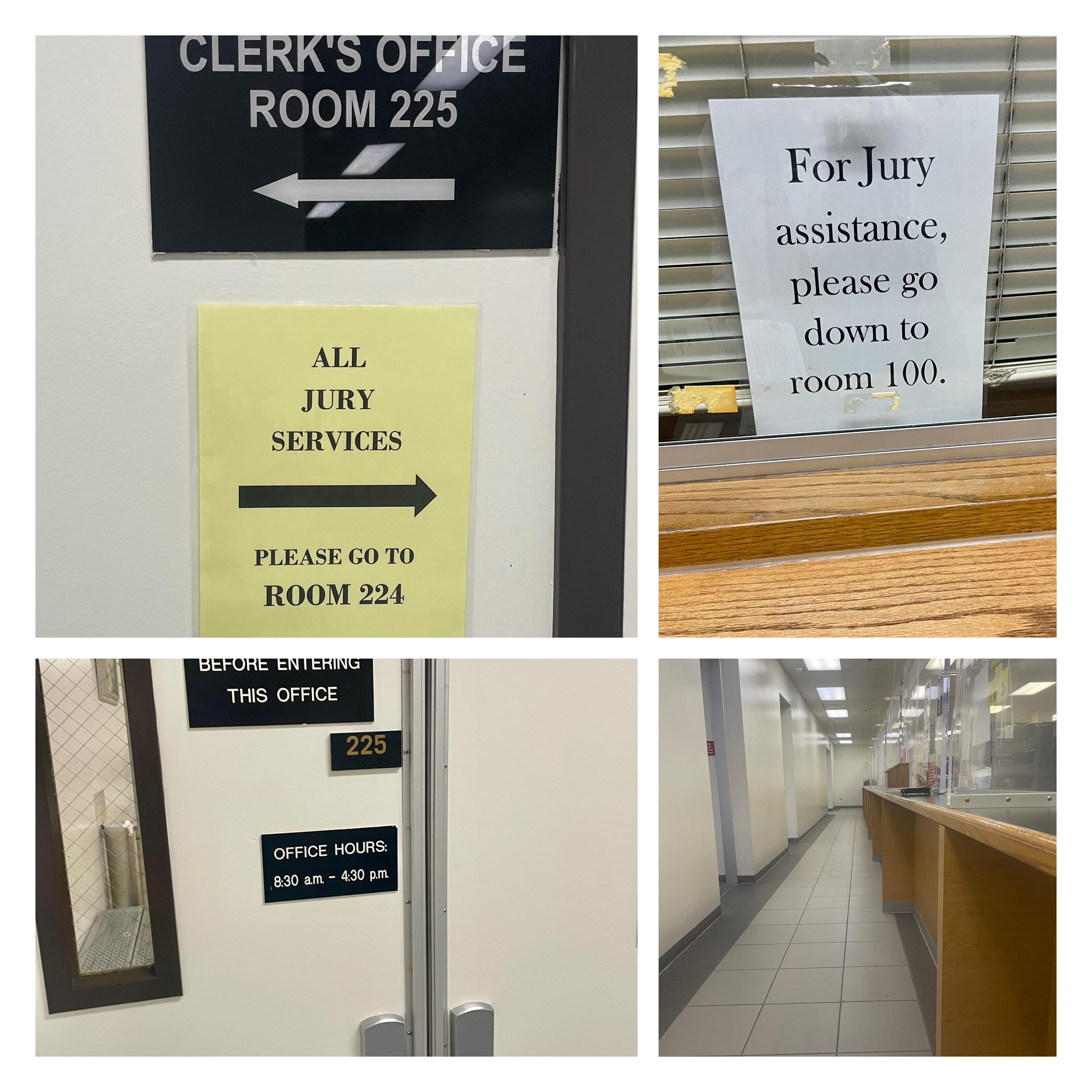 Recently got called for jury duty at a federal courthouse in