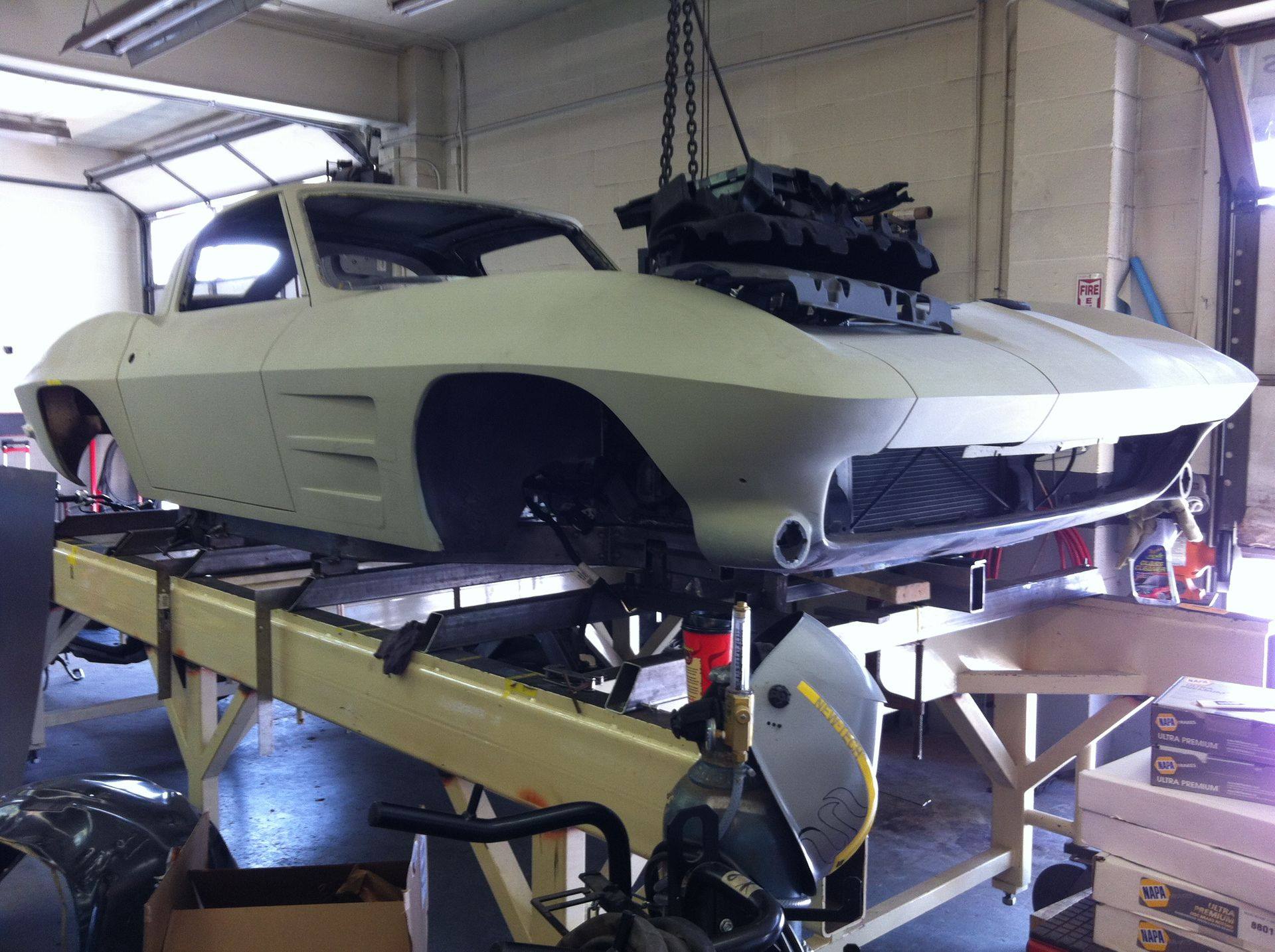 The LT powered Split Window chassis... - Legacy Innovations