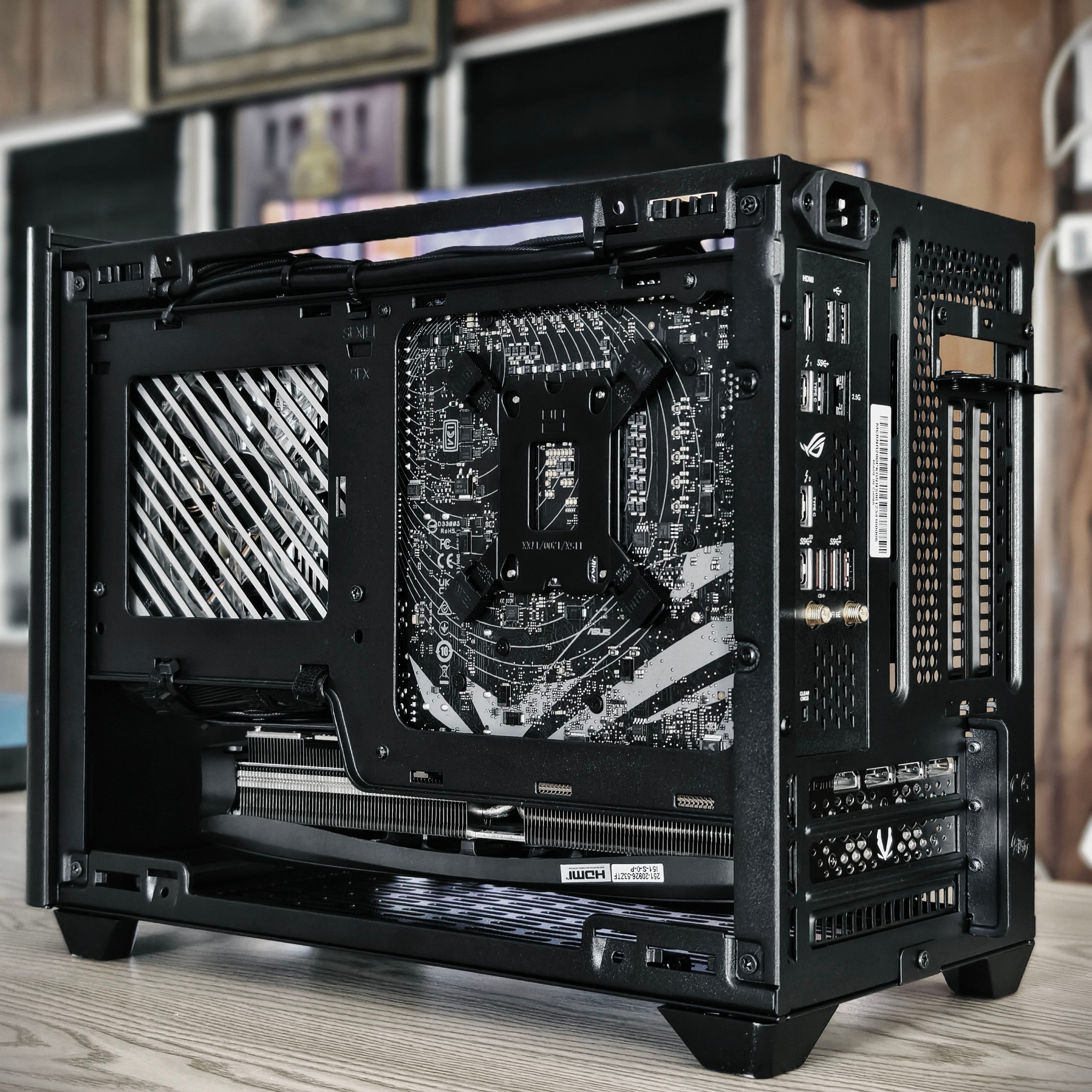 NR200P build with i5-13500 and Zotac 4080s