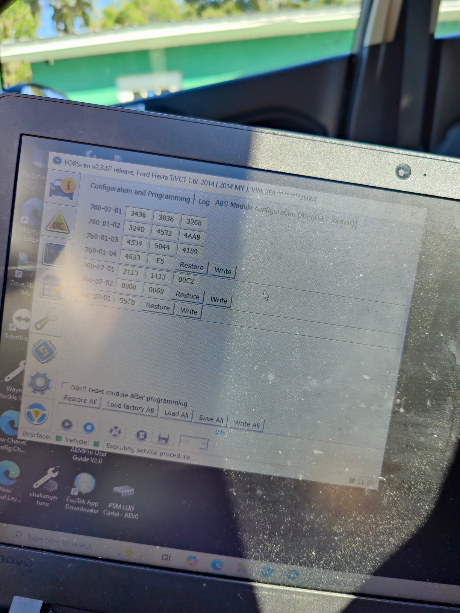How to clear ABS code 3002 after module install with FORScan