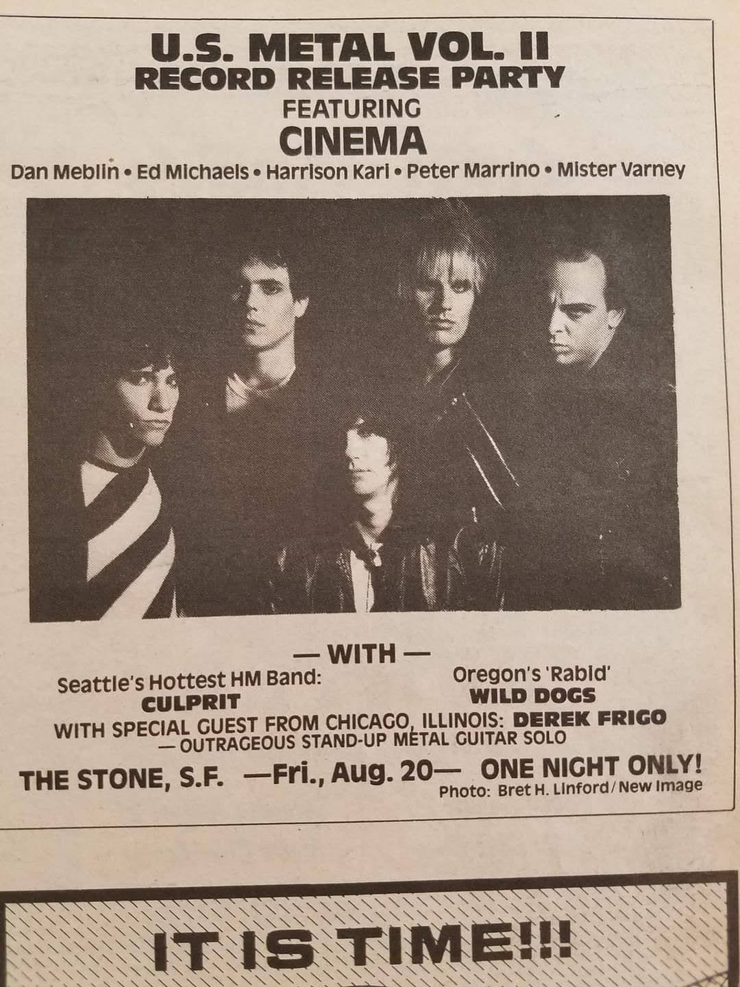 Ron Quintana - August 20th, 1982: Lookit The Stone Tonight... | Facebook