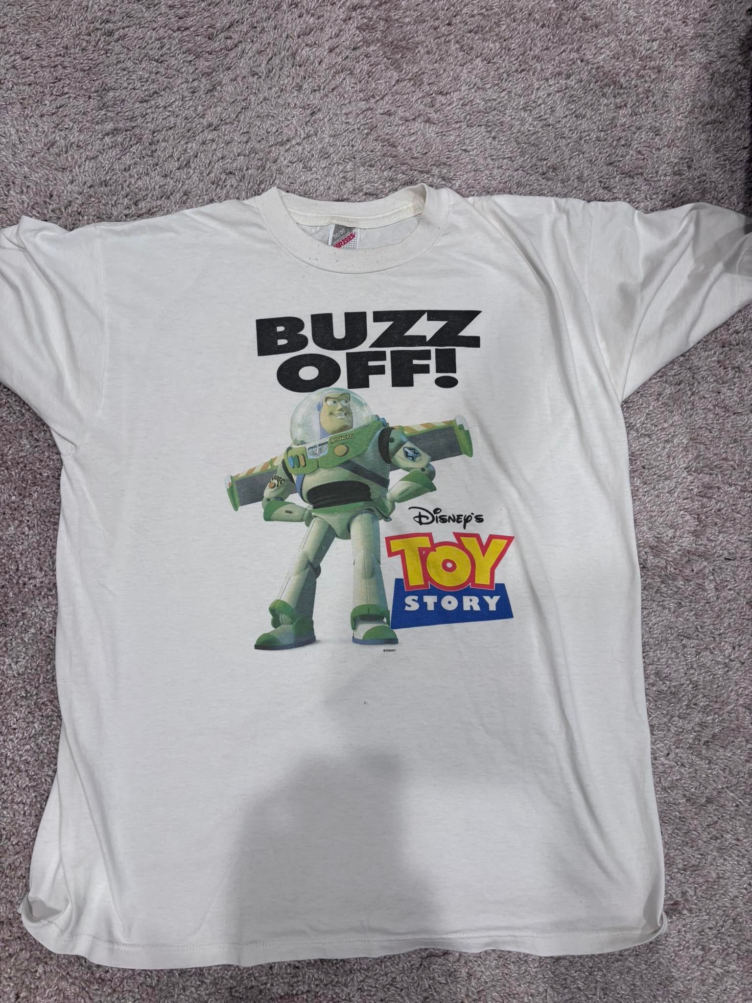 Nostalgic Buzz Lightyear t-shirt from 1995