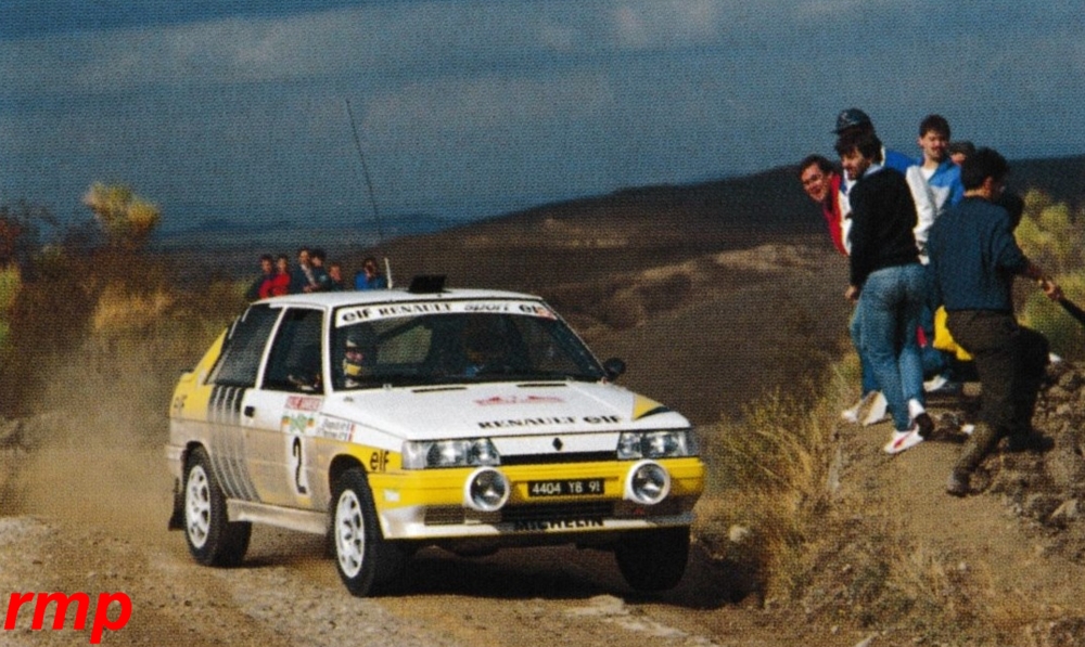 Renault 11 Turbo Rallye Monte Carlo 1987 Chatriot/Périn Spark 1:43