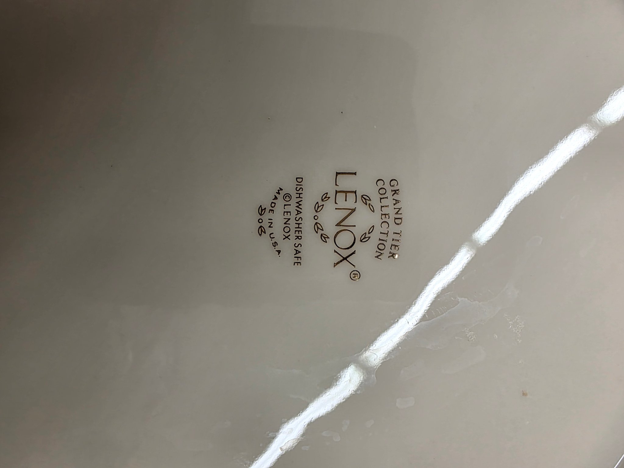 Lenox pattern at local store