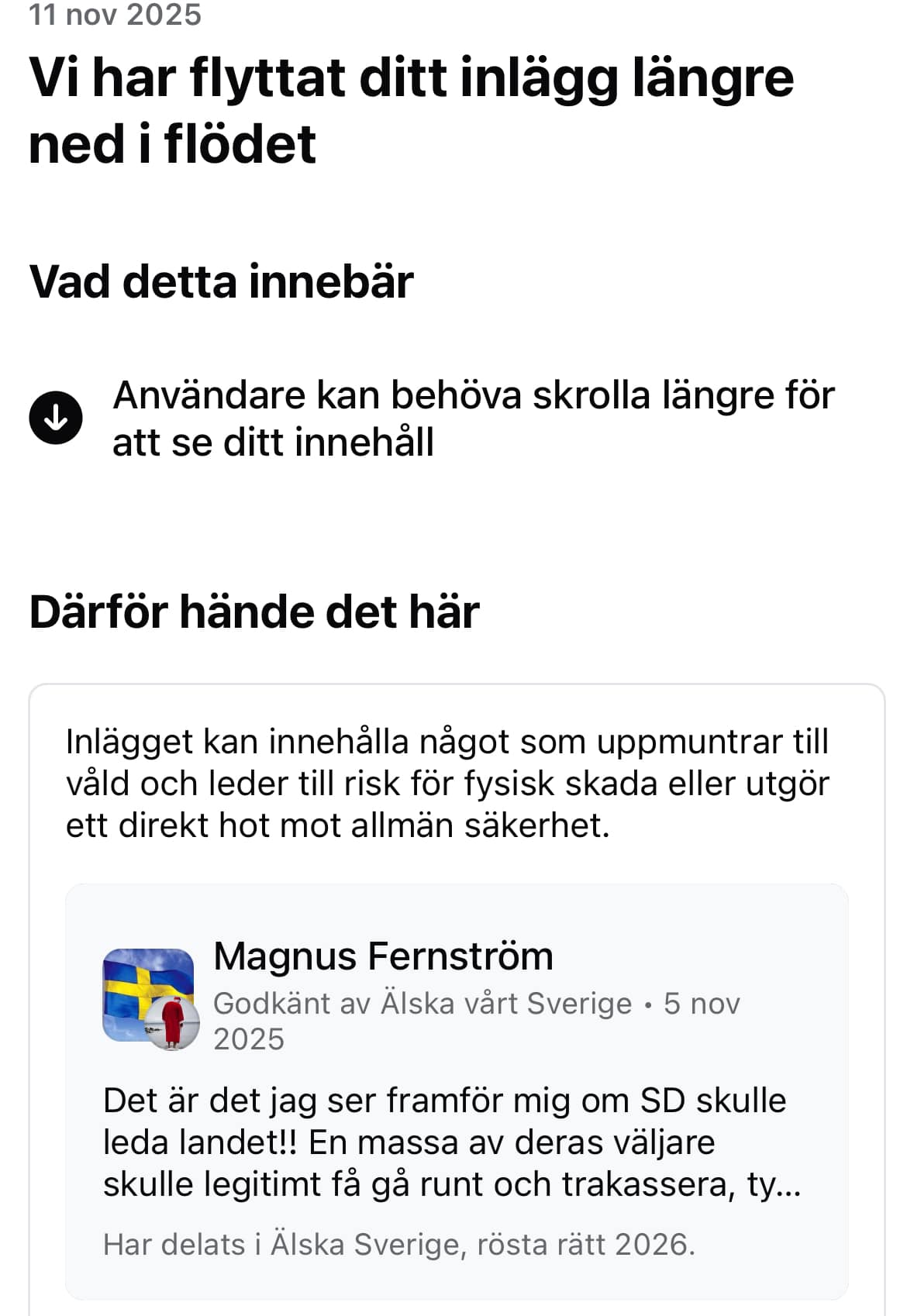 ekonomisk insats, vilket potentiellt ökar